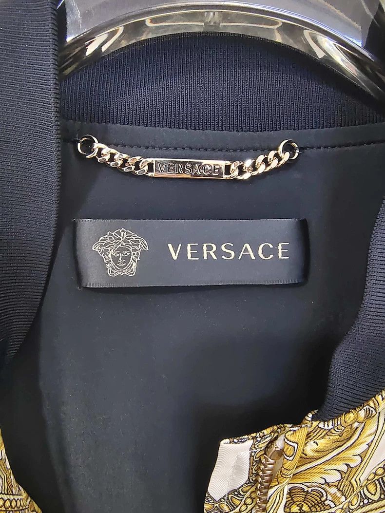 Versace Versace Carved cotton jacket Size S / US 4 / IT 40 - 3 Thumbnail