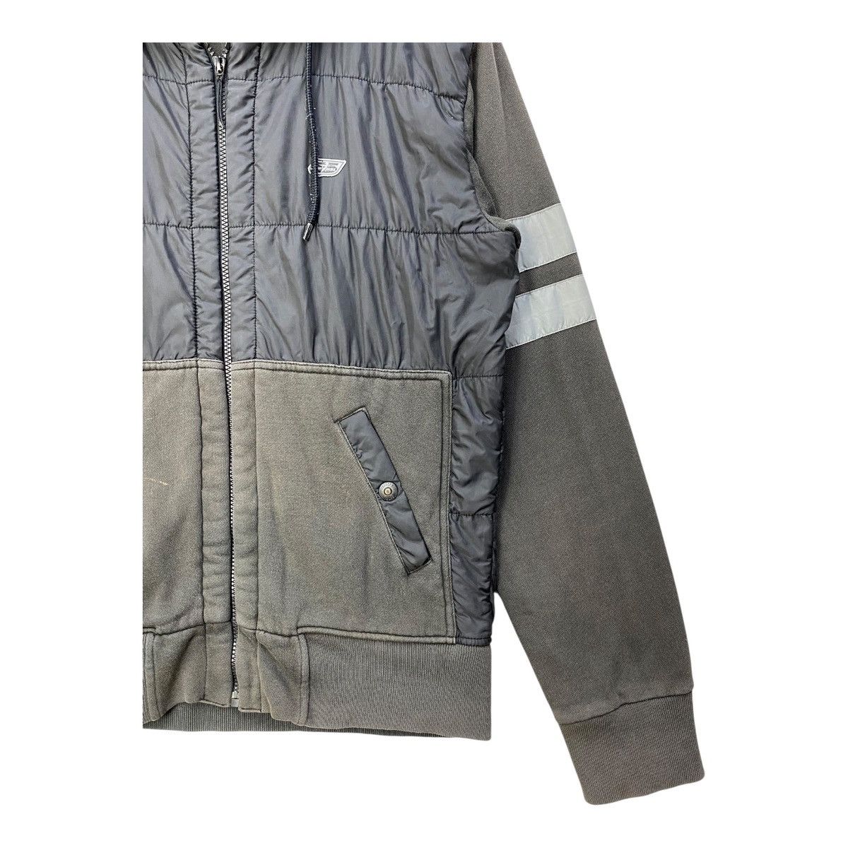 Diesel Diesel two-fabric jacket with hood collar and front pockets Size US M / EU 48-50 / 2 - 3 Thumbnail