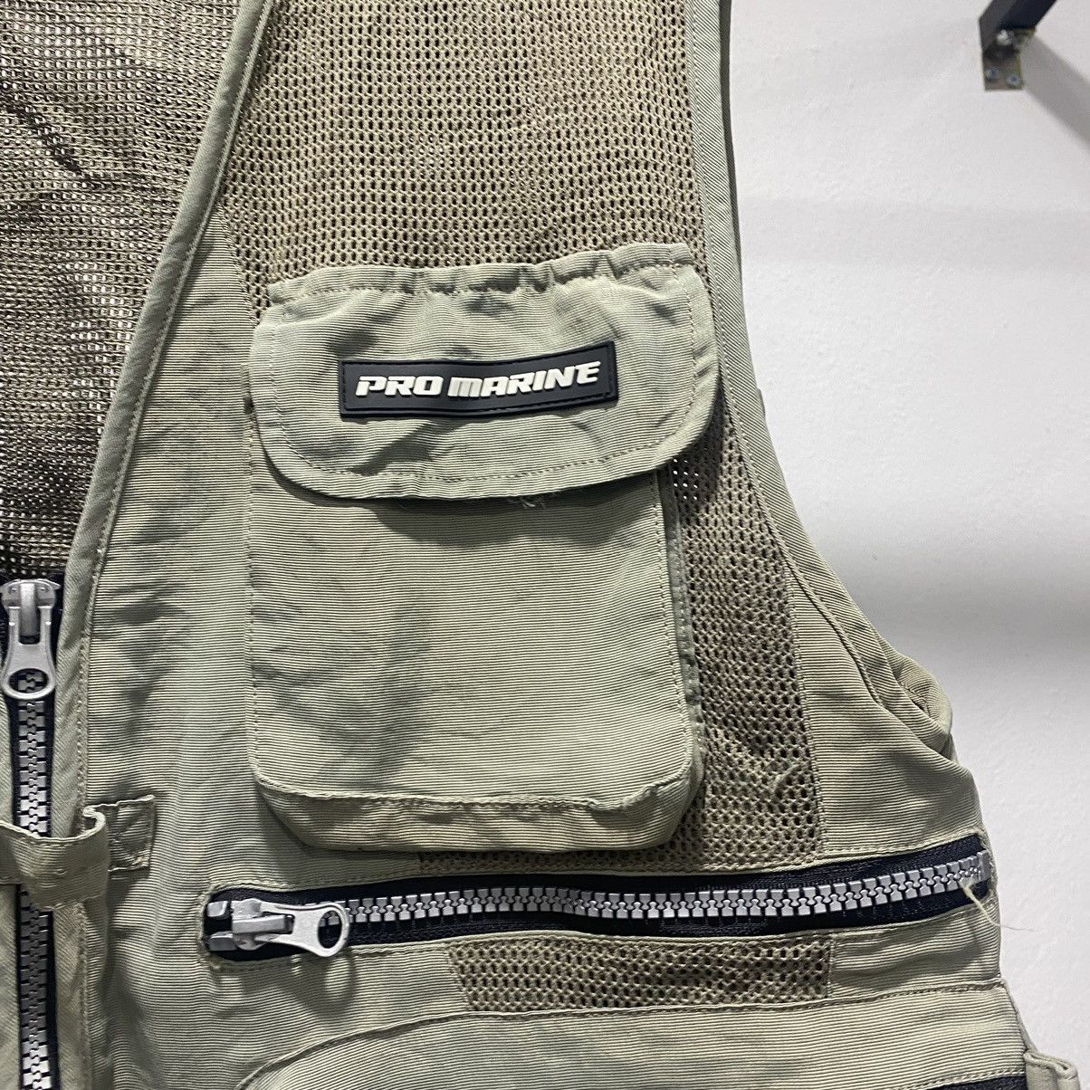 Vintage Pro Marine Utility Cargo Vest Multi Pocket 90s Size US M / EU 48-50 / 2 - 8 Thumbnail