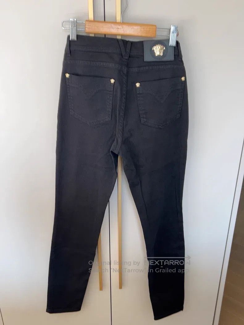 Versace Versace Pure black jeans Size US 26 / EU 42 - 2 Thumbnail