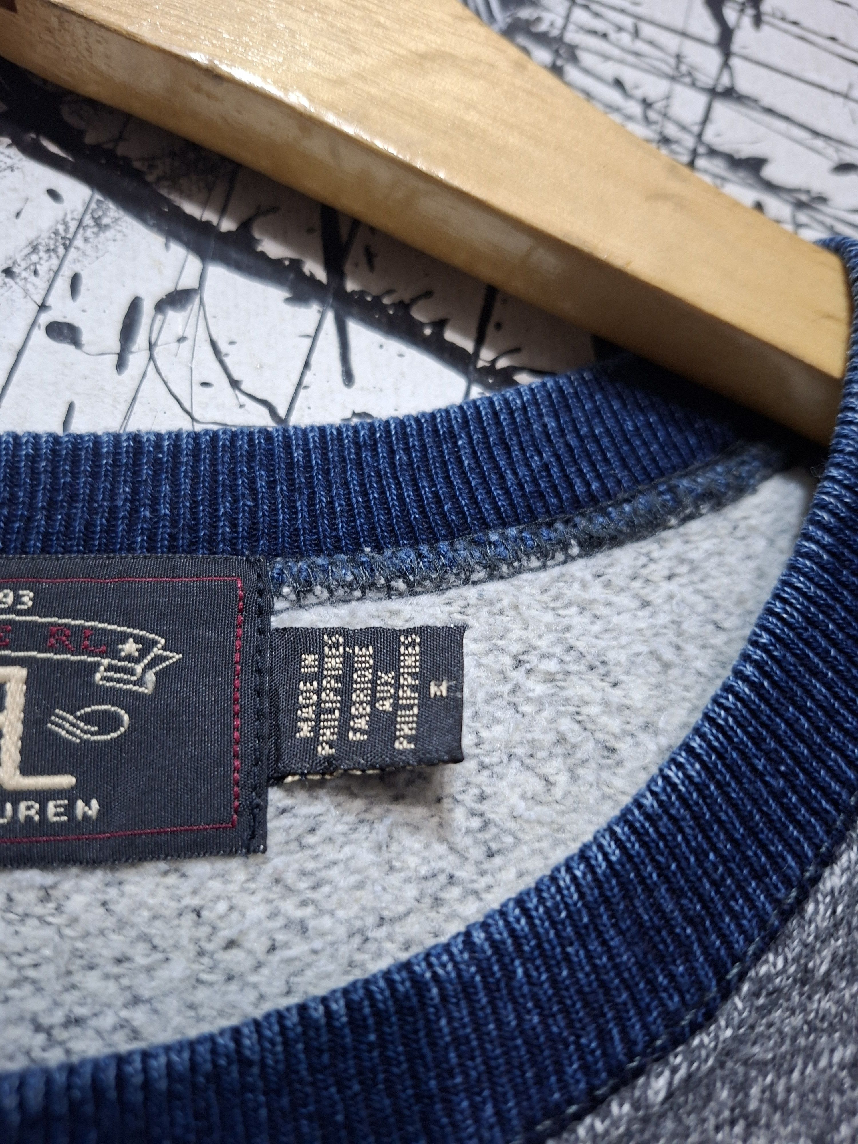 RRL Ralph Lauren VINTAGE RRL RALPH LAUREN US-ARMY SWEATSHIRT Size US M / EU 48-50 / 2 - 5 Thumbnail