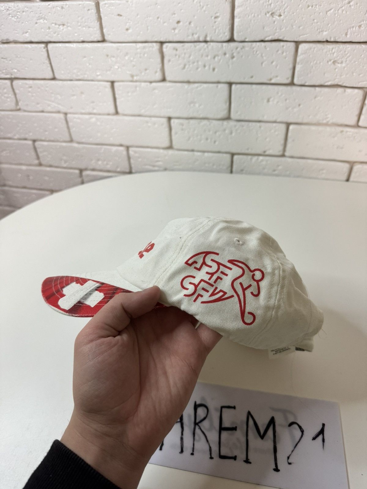 Puma Suisse Puma vintage cap hat Size ONE SIZE - 3 Thumbnail