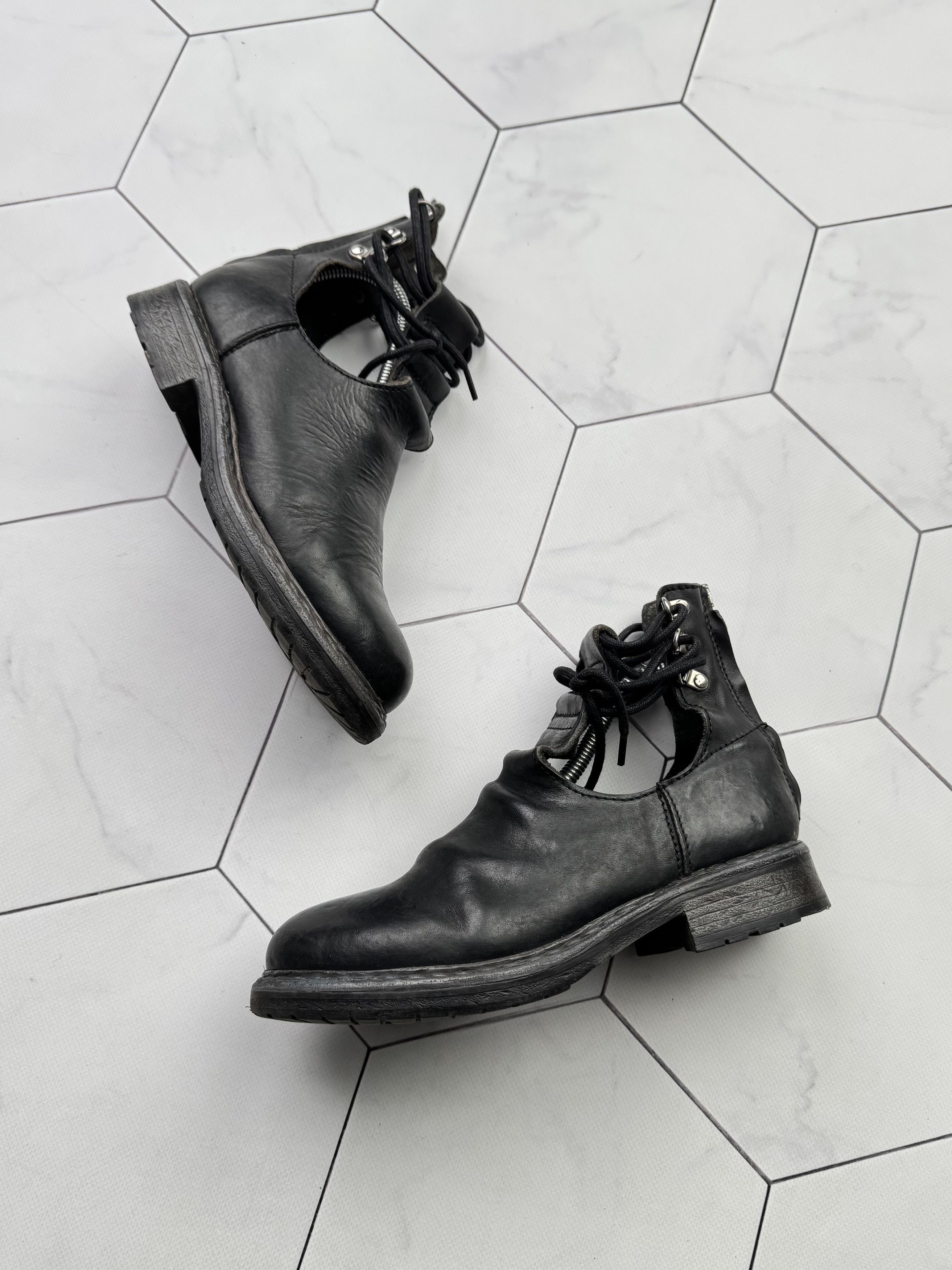 靴 vintage desel archive lether boots 27.5 vintage desel archive lether boots 27.5（Steel Boots by Diesel）