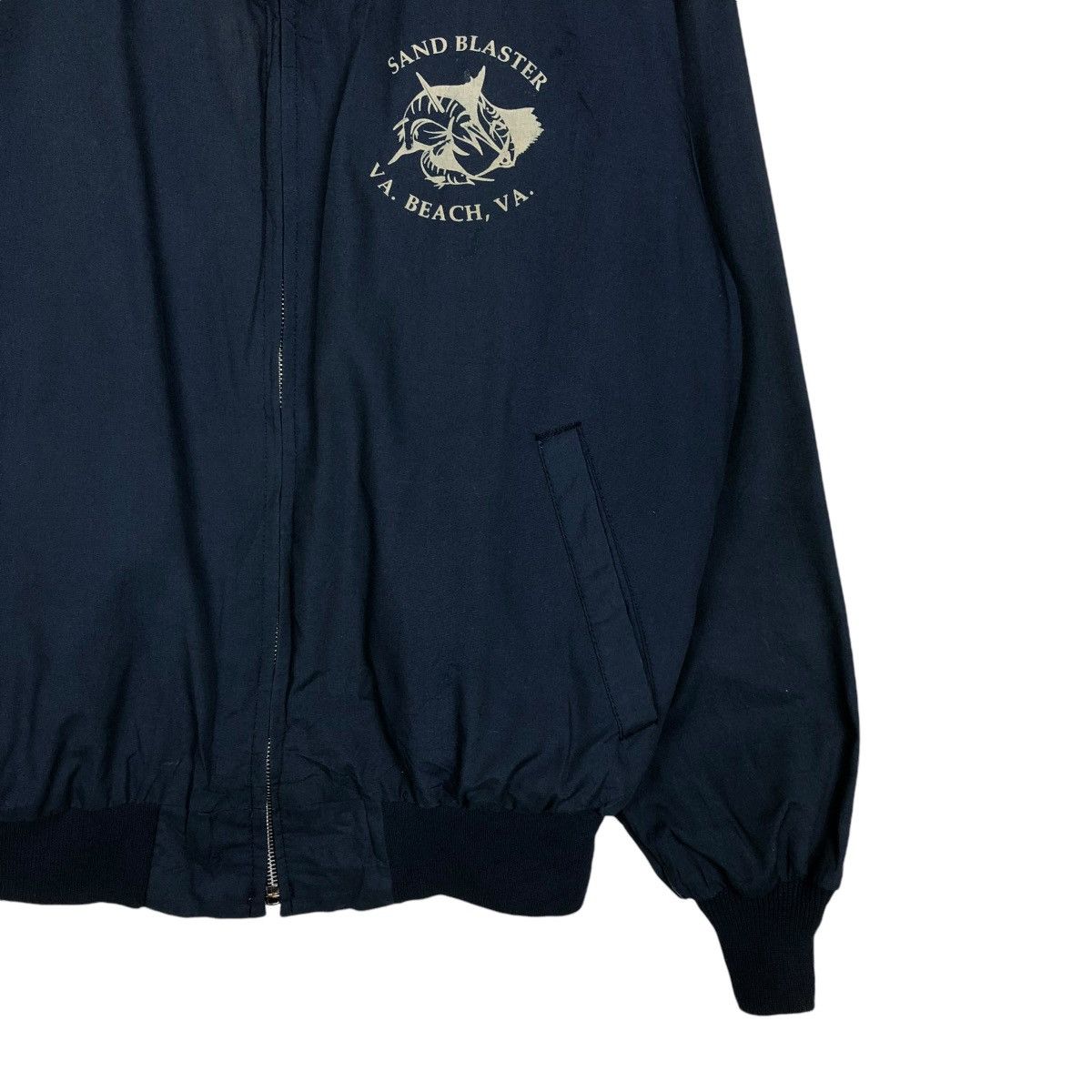 Toyo Enterprises 🔥VINTAGE BOMBER JACKET PARACHUTE BLANKET SAND BLASTER USA Size US L / EU 52-54 / 3 - 6 Thumbnail