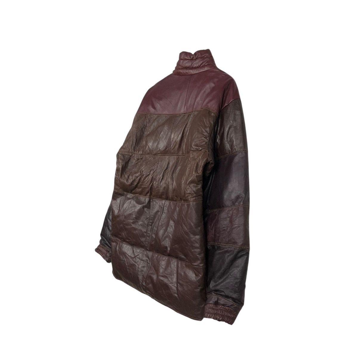 Japanese Brand 🔥VINTAGE BIKER LEATHER JACKET BERMANS ISSEY MIYAKE Size US M / EU 48-50 / 2 - 12 Thumbnail