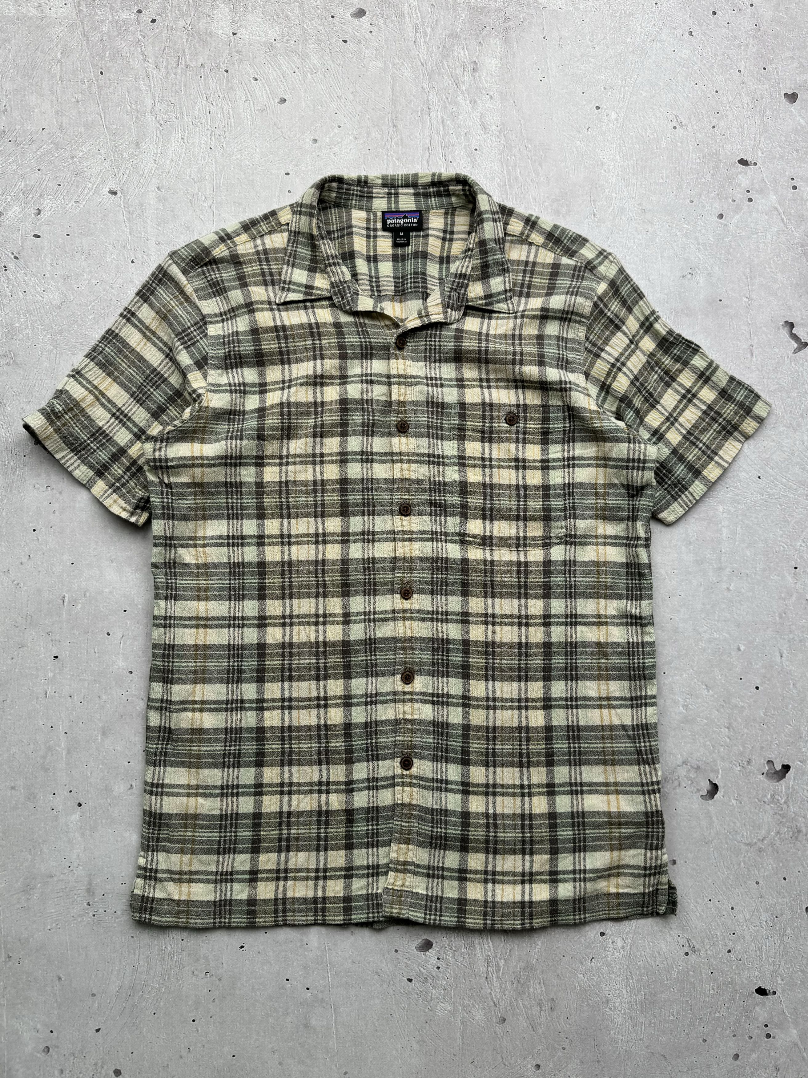 Patagonia × Vintage Patagonia Vintage Plaid Short Sleeve Shirt Size US M / EU 48-50 / 2 - 1 Thumbnail