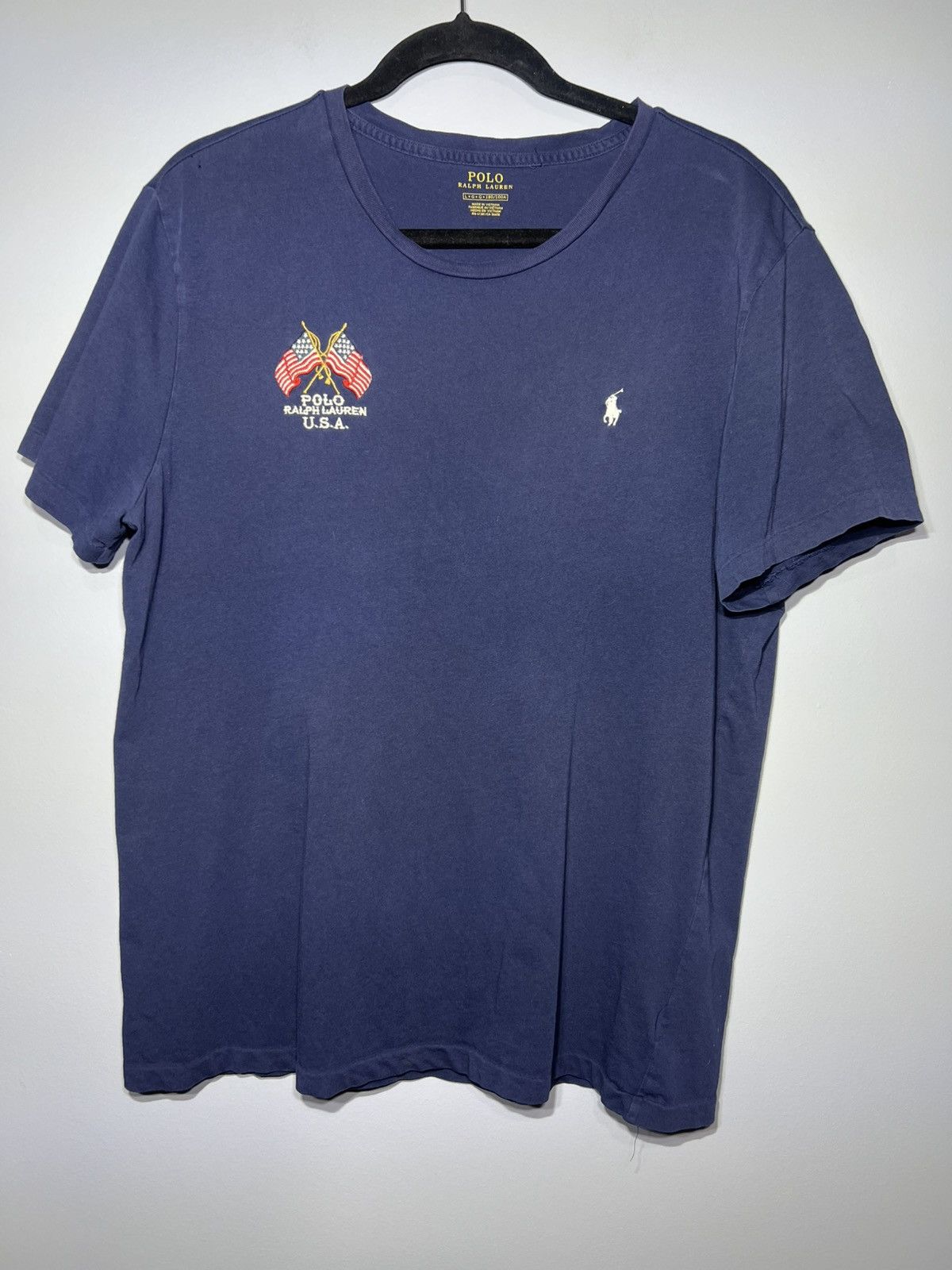 Polo Ralph Lauren Two (2) Ralph Lauren Polo Short Sleeve Shirt, American Flags Size US L / EU 52-54 / 3 - 2 Thumbnail