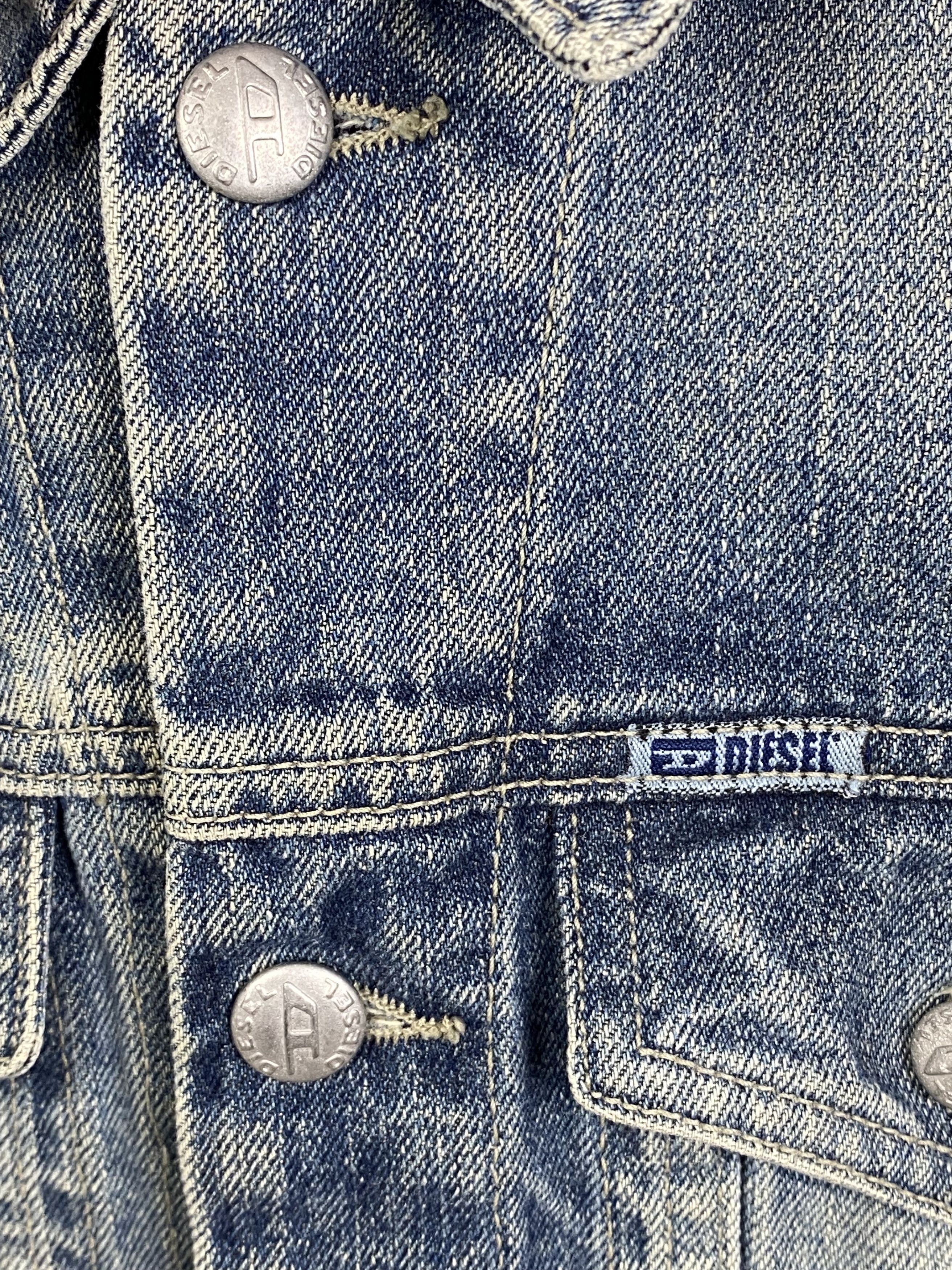 Diesel × Vintage Diesel y2k Vintage Denim Jacket Womens size S Size S / US 4 / IT 40 - 6 Thumbnail