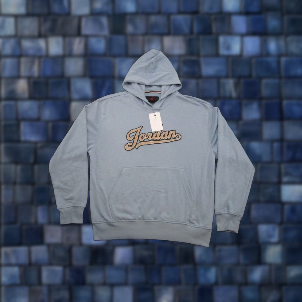 Jordan Brand Jordan Hoodie Size M Blue Flight MVP Fleece Pullover NEW Mens Size US M / EU 48-50 / 2 - 1 Thumbnail