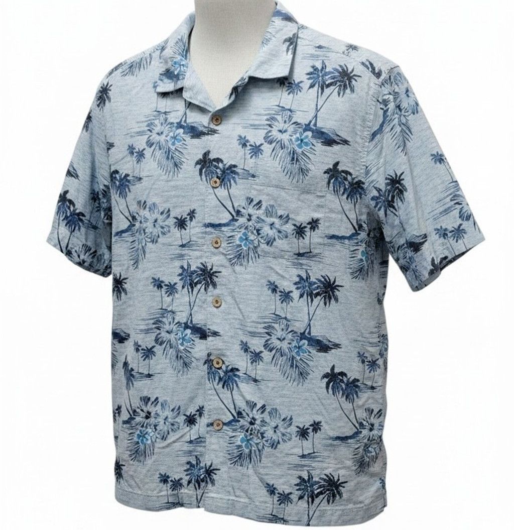 Caribbean Caribbean Men's Floral Tropical Short-Sleeves Size US L / EU 52-54 / 3 - 1 Thumbnail
