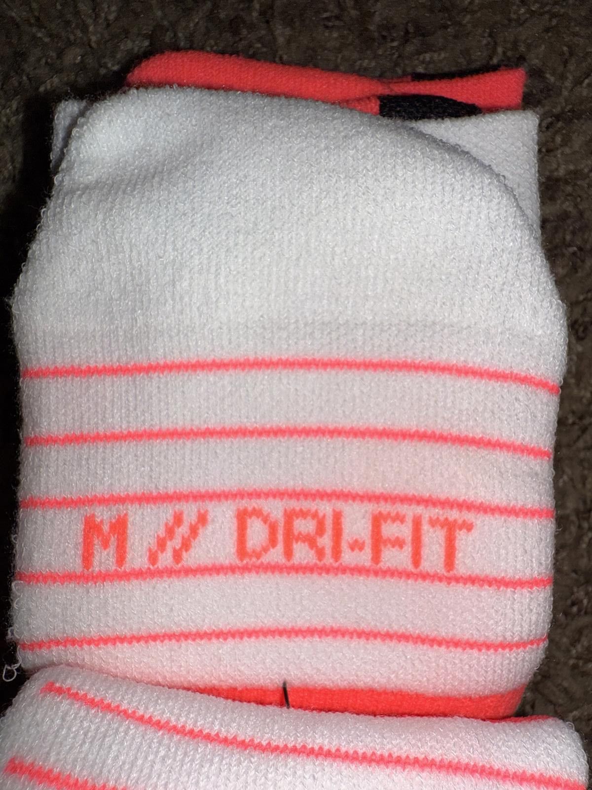 Nike Nike Multiplier Dri-Fit Tennis Running Crew Socks (2 Pairs) Sample Size ONE SIZE - 10 Thumbnail