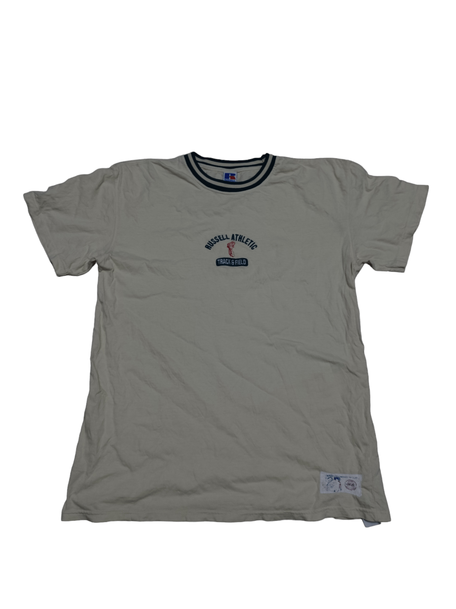 Russell Athletic RUSSEL ATHLETIC VINTAGE 90S EMBROIDERED BIGLOGO TEE Size US L / EU 52-54 / 3 - 1 Thumbnail