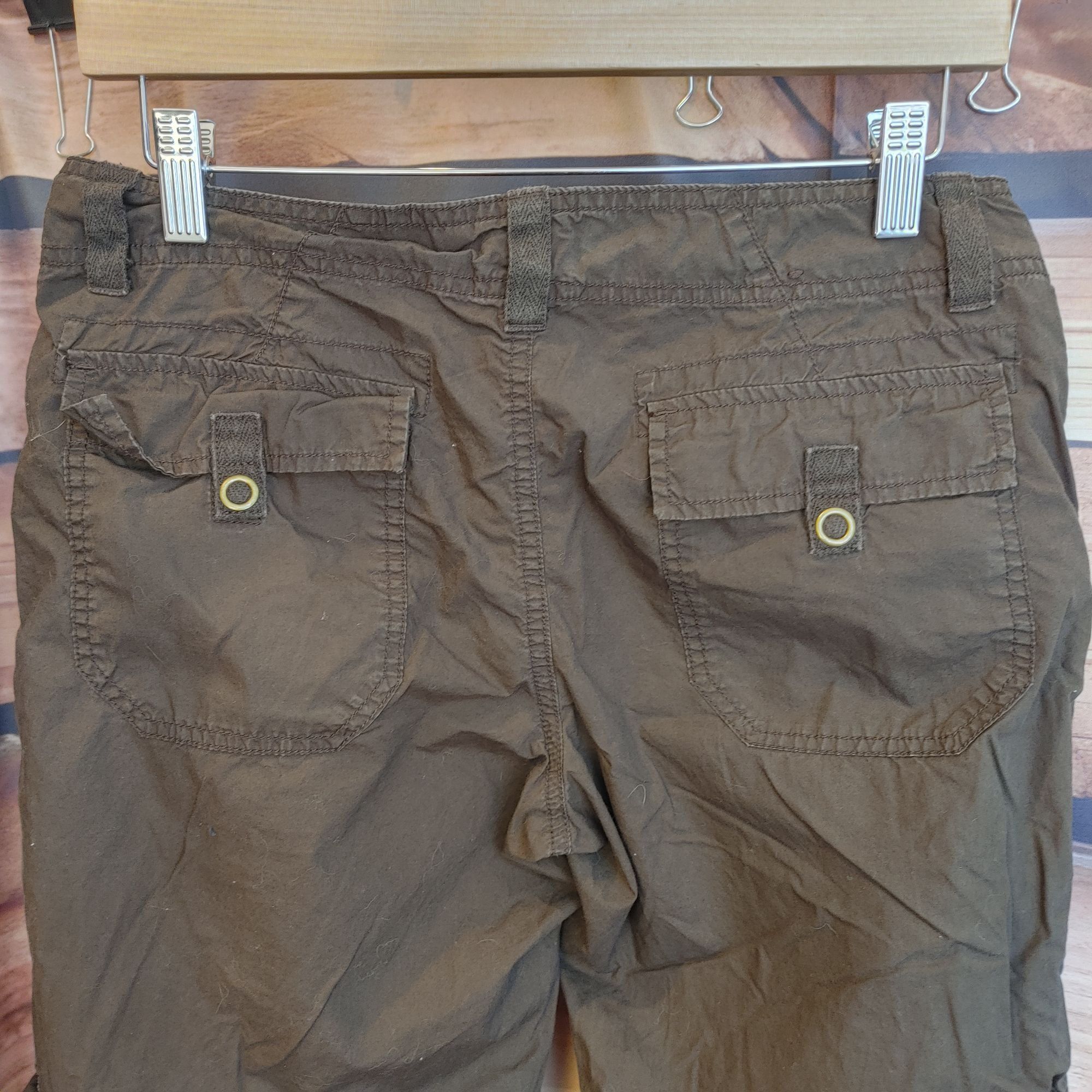 Other Gap Surplus Women's Brown Cargo Capri Pants 6 Size 28" / US 6 / IT 42 - 2 Thumbnail