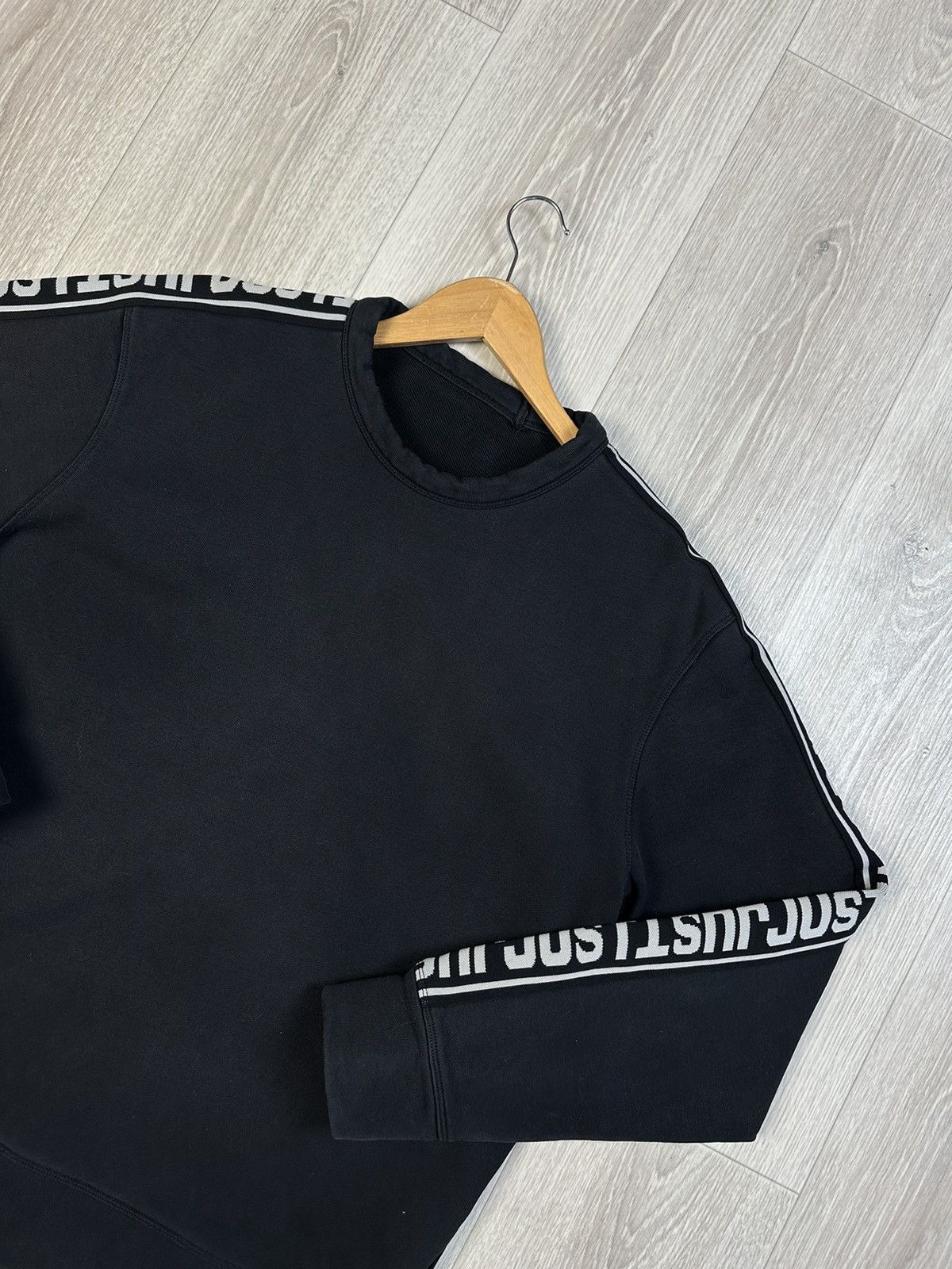 Roberto Cavalli Just Cavalli Stripes Logo Sweatshirt Size L Size US L / EU 52-54 / 3 - 2 Thumbnail