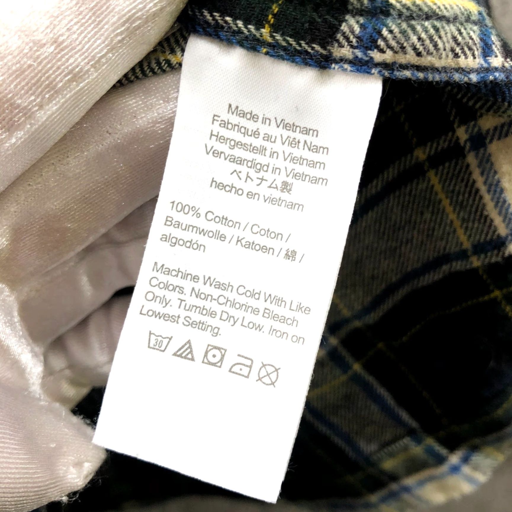 J.Crew J. Crew Flannel Pajama Shirt Mens M Green Scotch Tartan Plaid Cotton Button-Up Size US M / EU 48-50 / 2 - 4 Thumbnail
