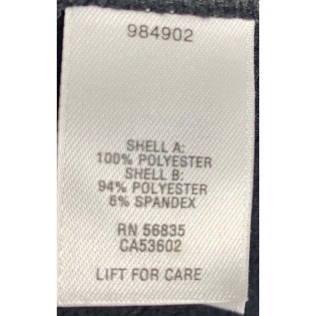 Cabelas Cabela's Polartec Fleece Vest Men's 2XLT Black Gray Full Zip Size US XXL / EU 58 / 5 - 8 Thumbnail