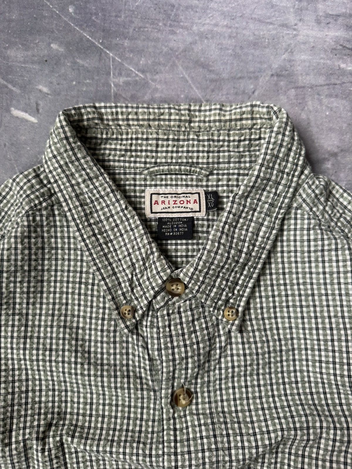 Vintage Vintage Arizona Short-sleeve Button-down Shirt (XL) Size US XL / EU 56 / 4 - 6 Thumbnail