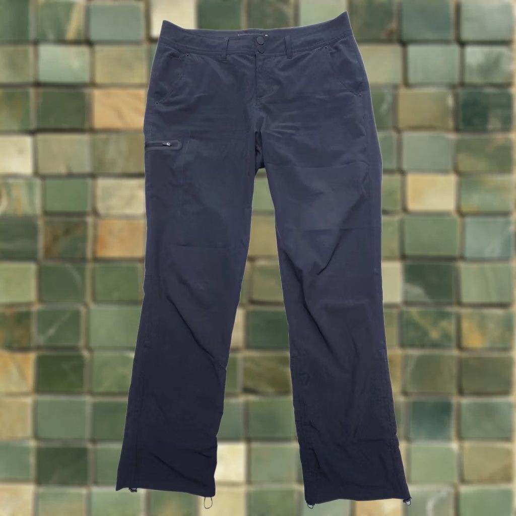 Gramicci Gramicci Lightweight Hiking Pants Womens 10 Black Tech Stretch Cargo Travel Reg Size 32" / US 10 / IT 46 - 1 Thumbnail