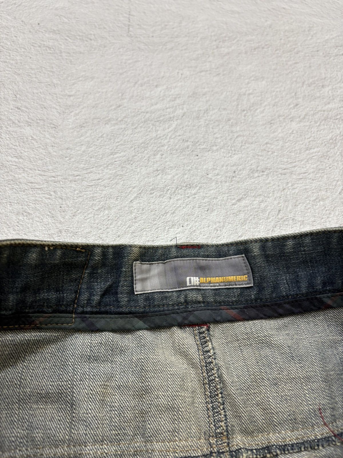 Kapital 2000s alpha numeric japan double Wasit wash Denim Y2k style Size US 31 - 5 Thumbnail