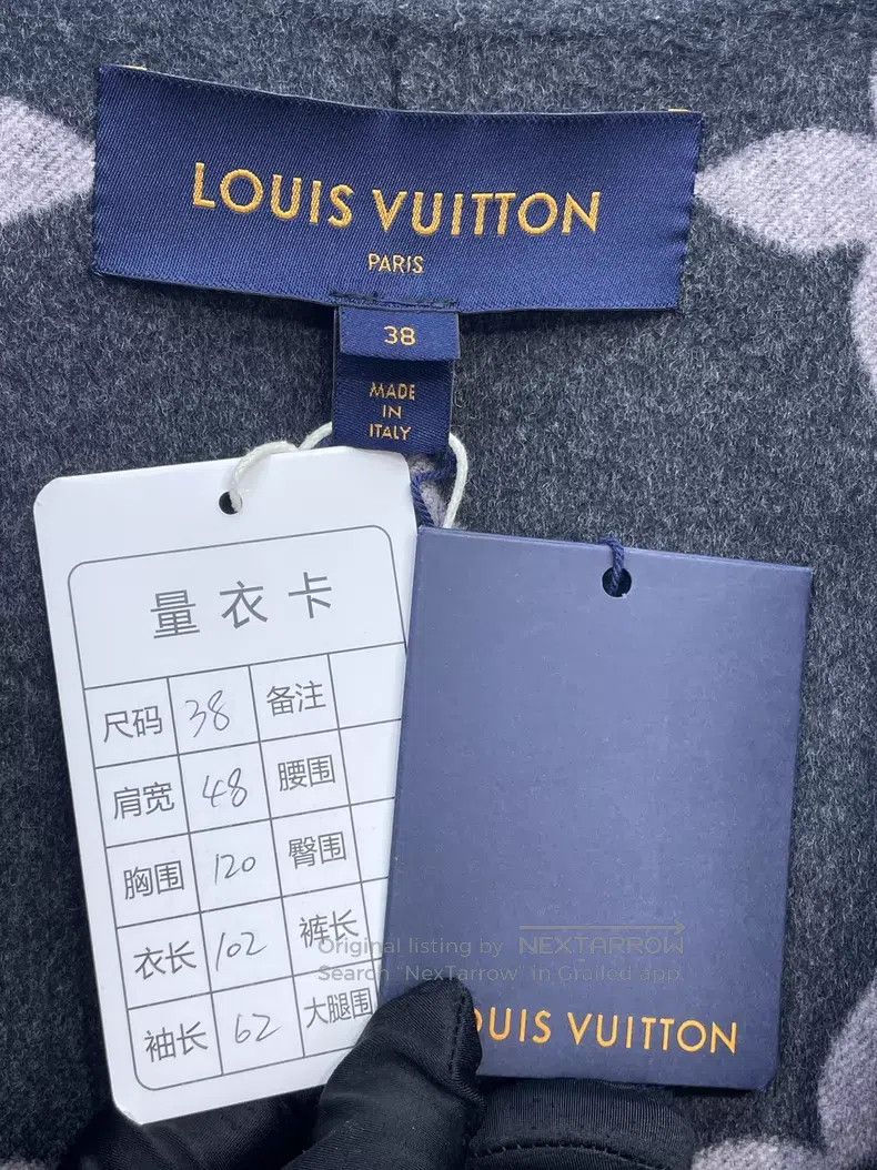 Louis Vuitton Louis Vuitton Grey presbyopic full print bathrobe coat Size XS / US 0-2 / IT 36-38 - 5 Thumbnail
