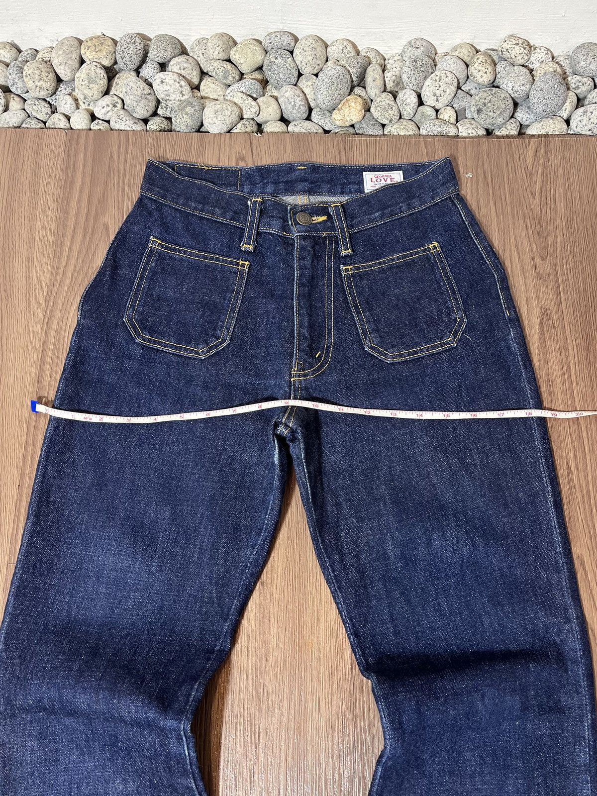 Hysteric Glamour Georgia Love GL HEART japan button down flare denim Size US 26 / EU 42 - 17 Thumbnail