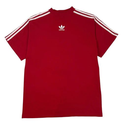 Balenciaga x Adidas Oversized T-Shirt Red