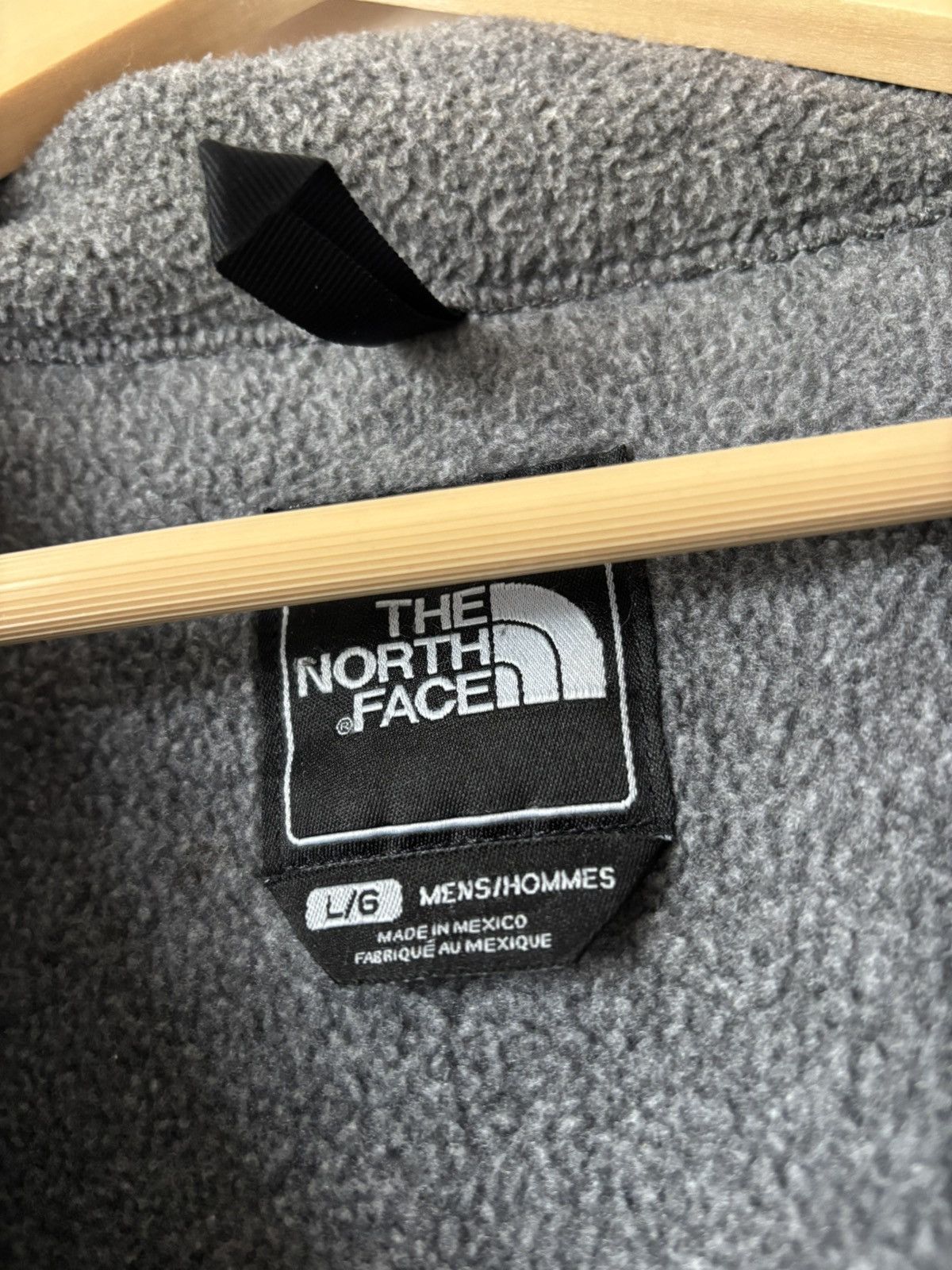 The North Face Vintage The North Face Polartec Denali Fleece Grey Black L Size US L / EU 52-54 / 3 - 3 Thumbnail