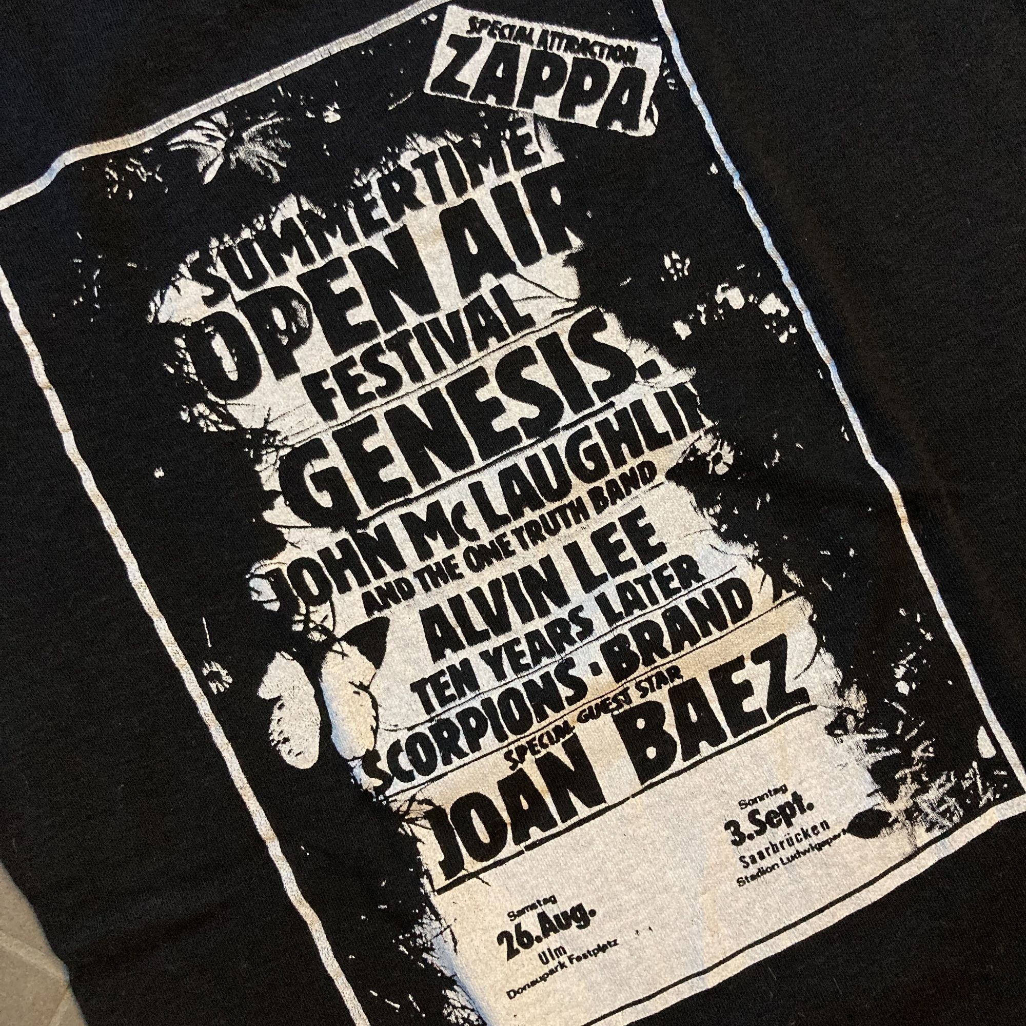 Other 80s Summertime Openair festival Zappa Genesis, Vintage 80s R Size US S / EU 44-46 / 1 - 2 Thumbnail