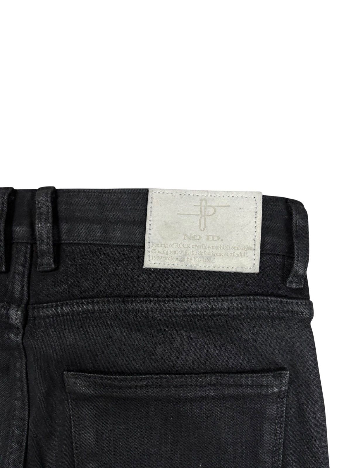 Isamu Katayama Backlash Archive NO ID - Vkei Style Slashed Denim Pants Size US 29 - 7 Thumbnail