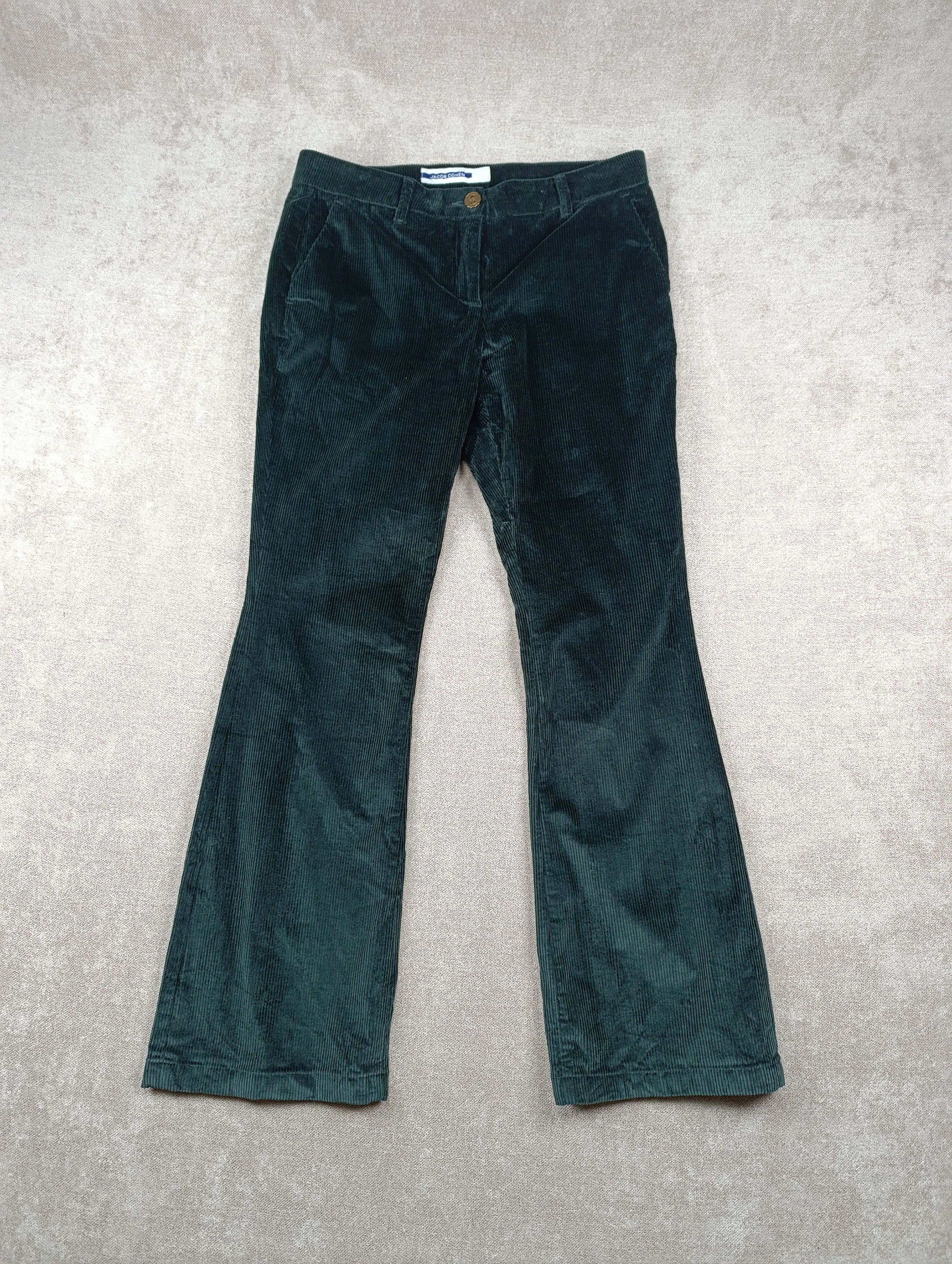 Jacob Cohen JACOB COHEN "INEZ" WOMENS CORDUROY FLARED TROUSERS PANTS Size 32" / US 10 / IT 46 - 1 Thumbnail