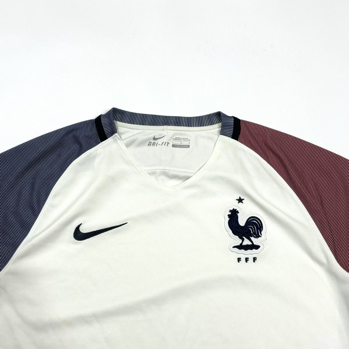 Nike Nike France jersey white large sportswear Size US L / EU 52-54 / 3 - 3 Thumbnail