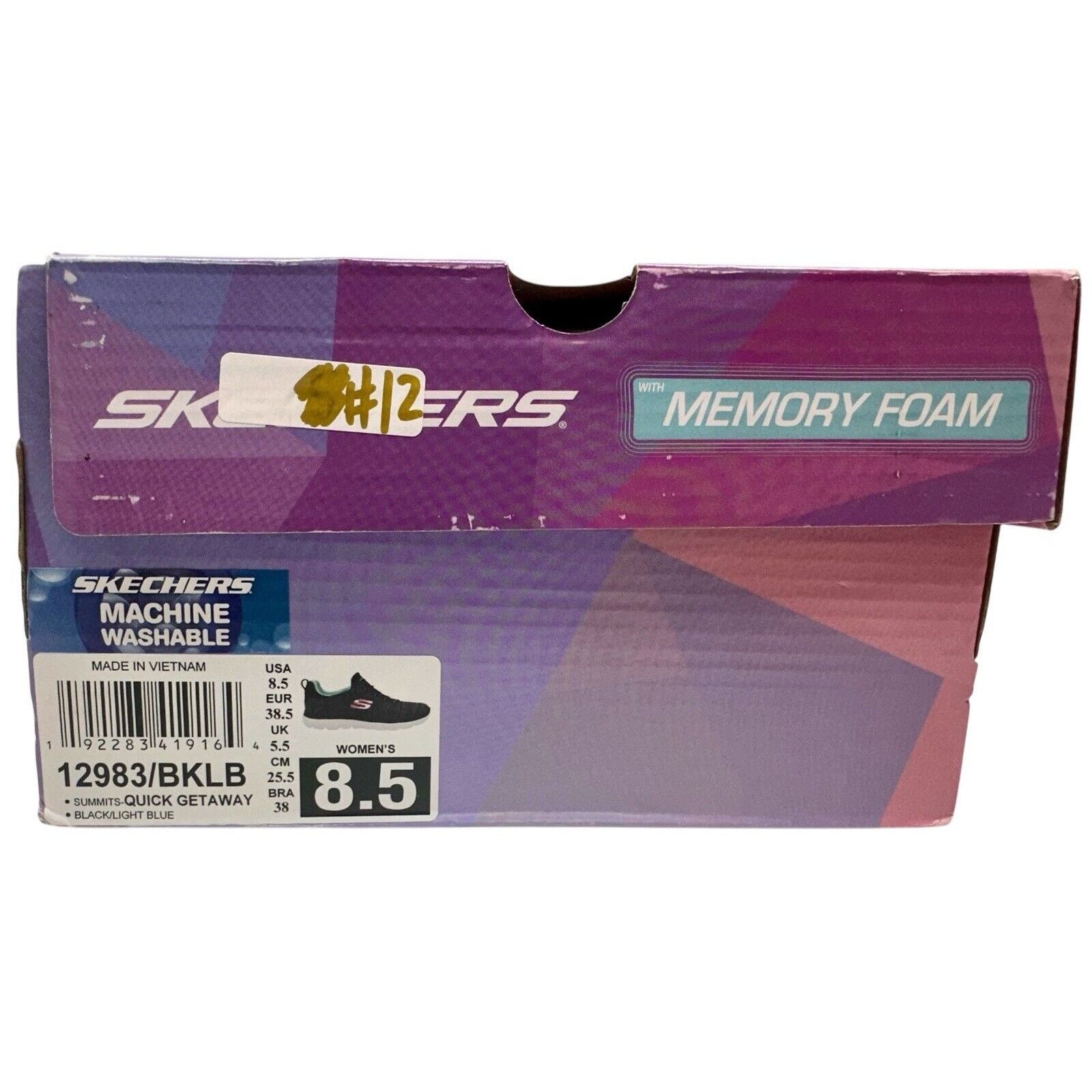 SKECHERS Skechers Summits Quick Getaway Slip-On Shoe Women Sz 8.5 Blk Size US 8.5 / IT 38.5 - 11 Thumbnail