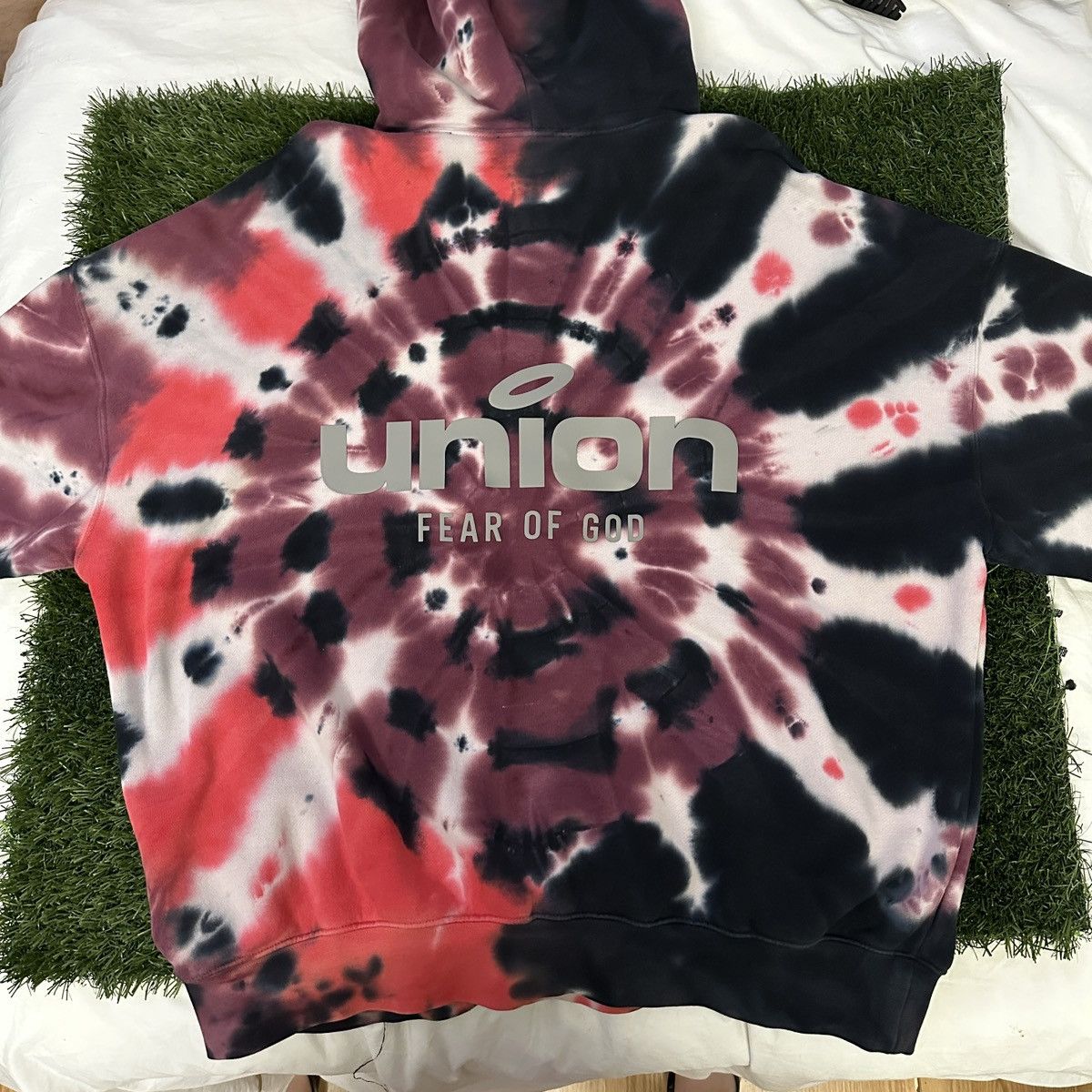 FOG × Fear of God × Union LA Fear Of God Essentials x Union LA Vintage Hoodie Tie Dye Size US L / EU 52-54 / 3 - 3 Thumbnail