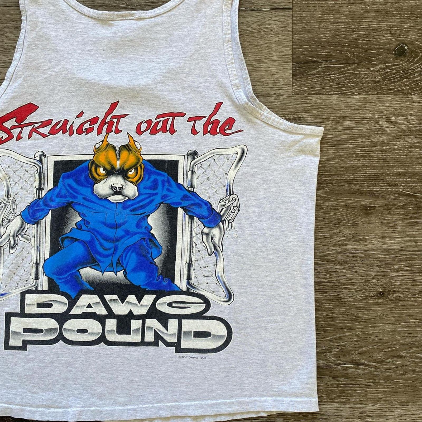 Top Dawg Entertainment Vintage Top Dawg Tank Top Size US L / EU 52-54 / 3 - 1 Thumbnail