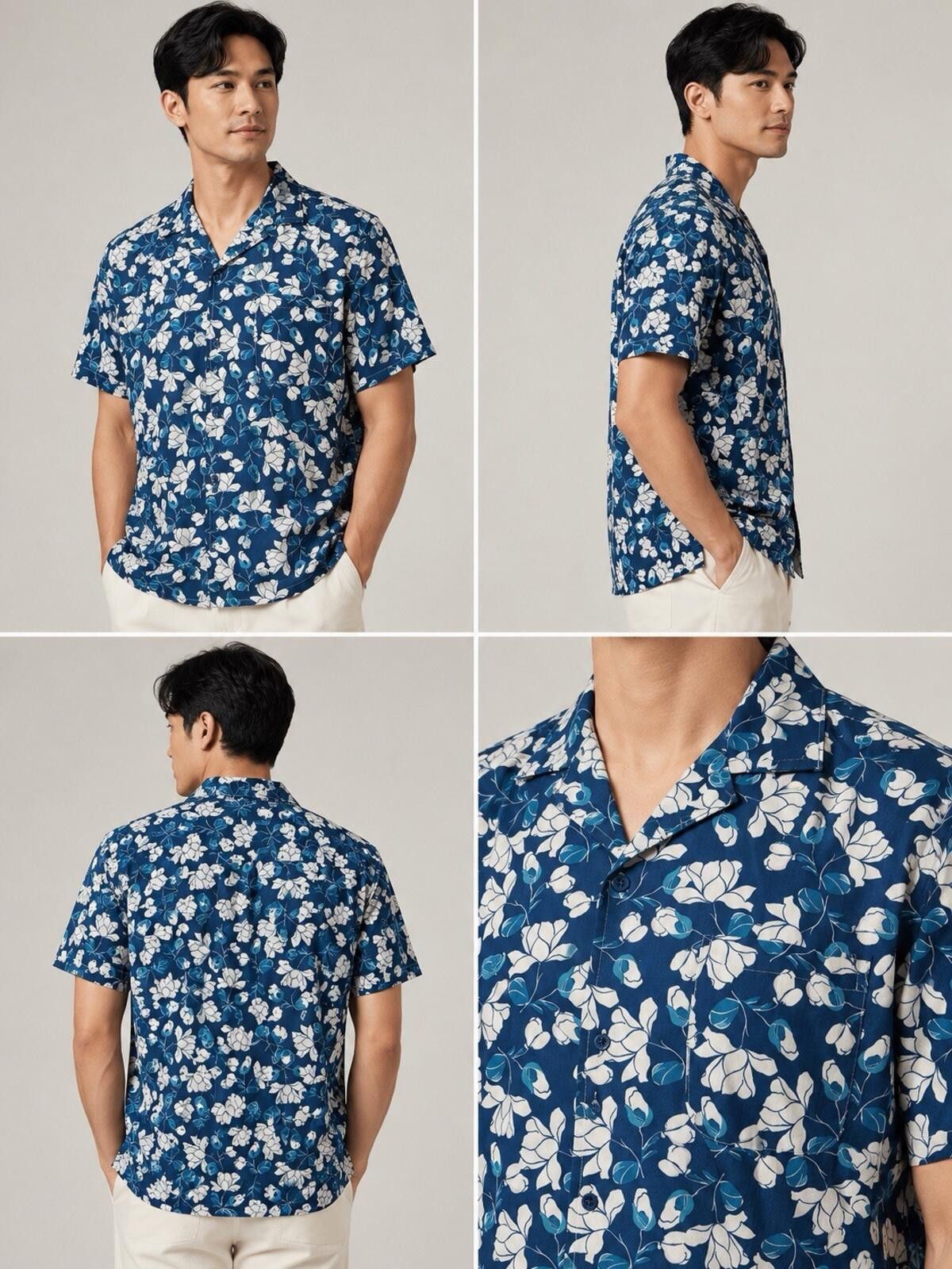 Other Men’s Casual Hawaiian Button Down Shirt XL Size US XL / EU 56 / 4 - 1 Thumbnail