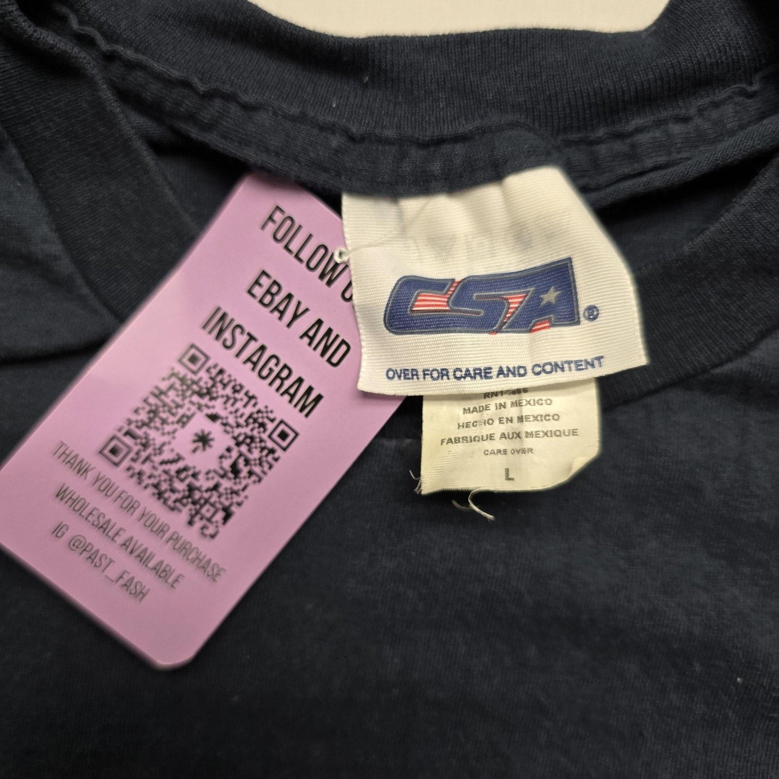 CSA Vintage Denver Broncos L Blue NFL Football Tee Y2K 2000s Size US L / EU 52-54 / 3 - 5 Thumbnail