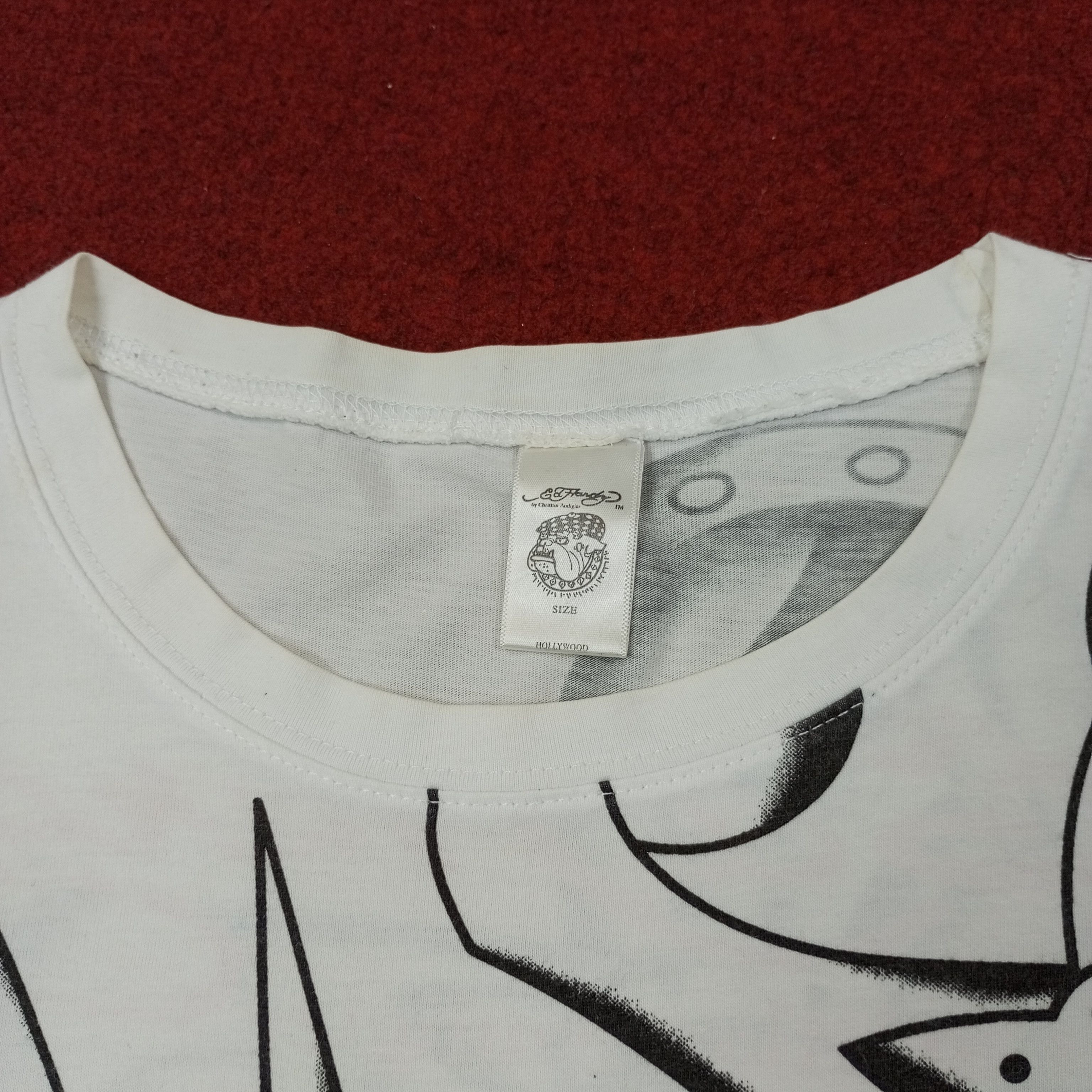 Ed Hardy Ed Hardy by Christian Audigier Fashion Style Tshirt c249n23 Size US L / EU 52-54 / 3 - 7 Thumbnail