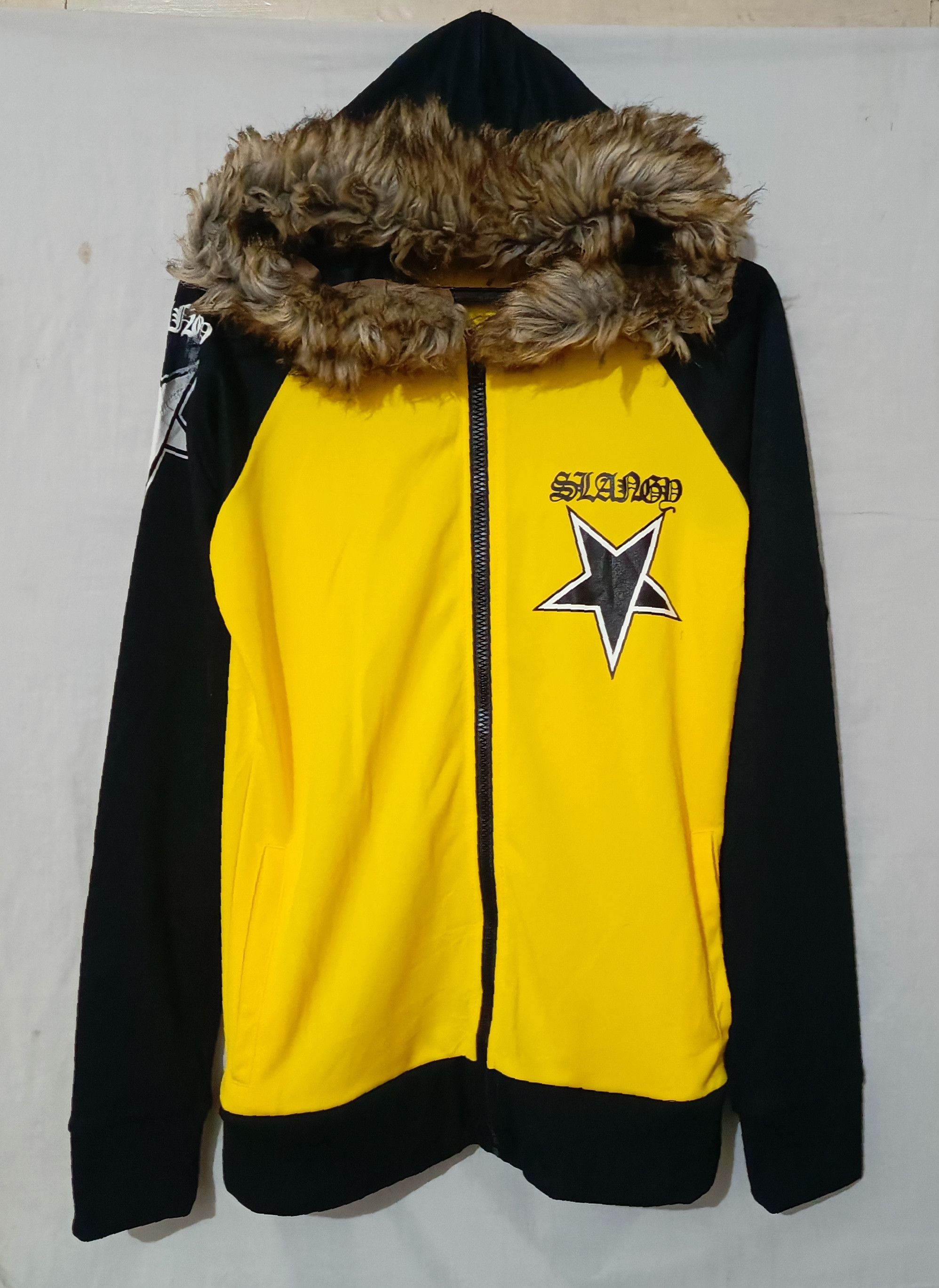 ⭐2000's Archives Fur Hoodie Slim Star Cross Chrome LGB Style