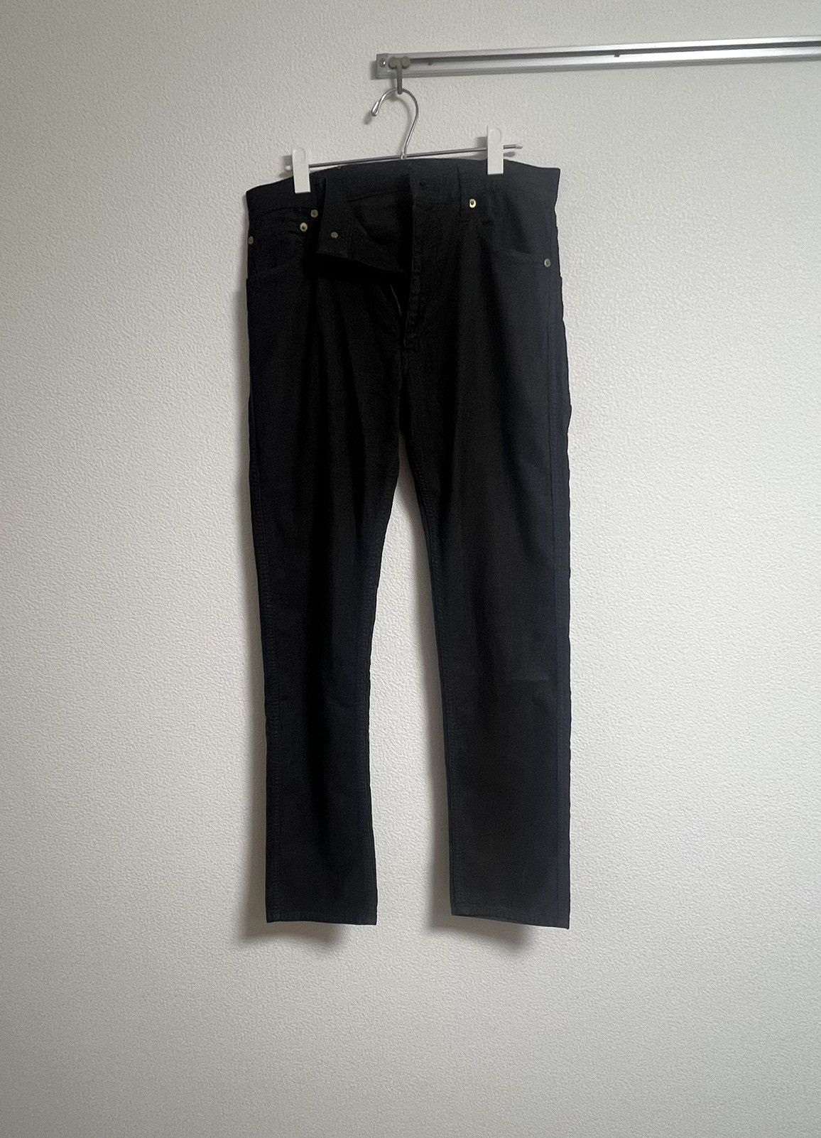 [1] visvim corduroy pants black