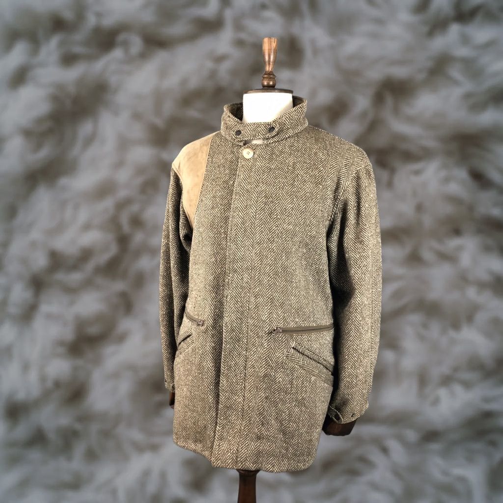 Valstar Valstar Coat Wool/Alpaca Men Brown Patterned Size US M / EU 48-50 / 2 - 1 Thumbnail