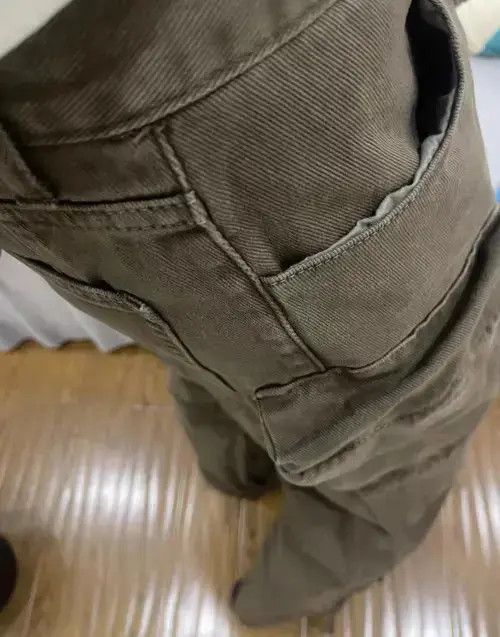 Japanese Brand × Vintage Heavy Duty Multi-Pocket Paratrooper Workwear Casual Pants Size US 32 / EU 48 - 3 Thumbnail
