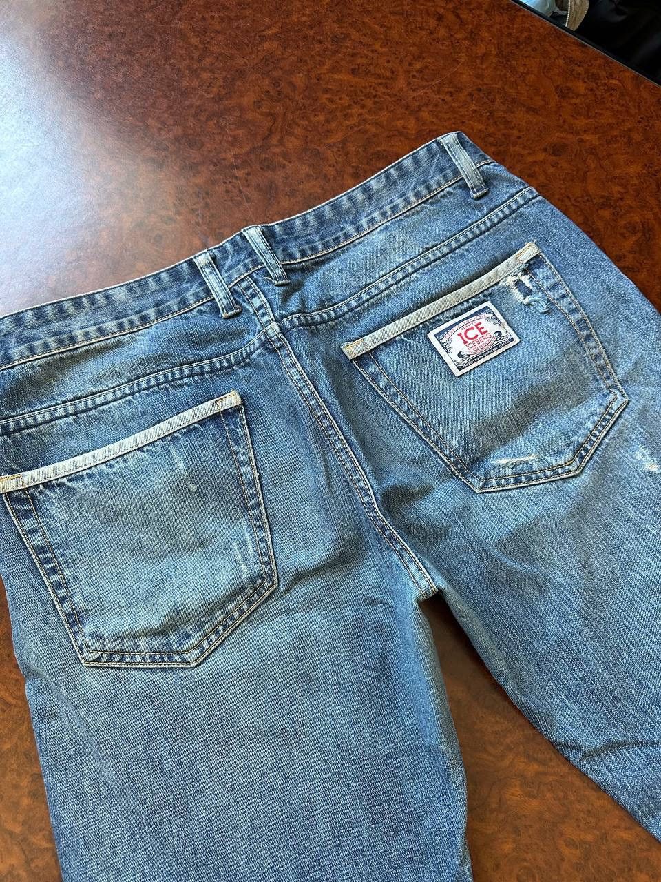 Iceberg Iceberg History Vintage 90s 80s denim jeans pants jnco baggy Size US 35 - 4 Thumbnail