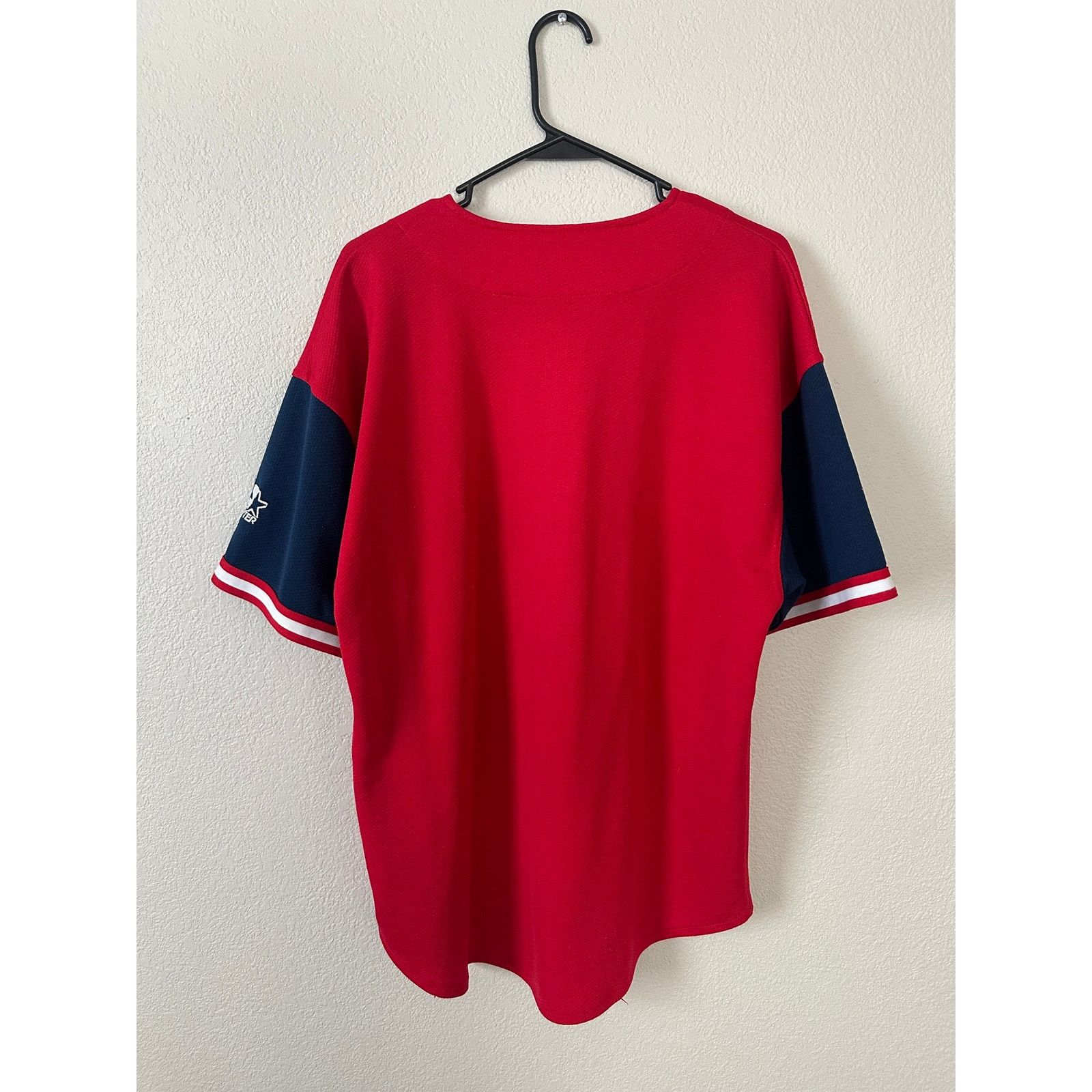 MLB × Starter × Vintage Vintage 1990s Starter Cleveland Indians Jersey - XL Size US XL / EU 56 / 4 - 6 Thumbnail