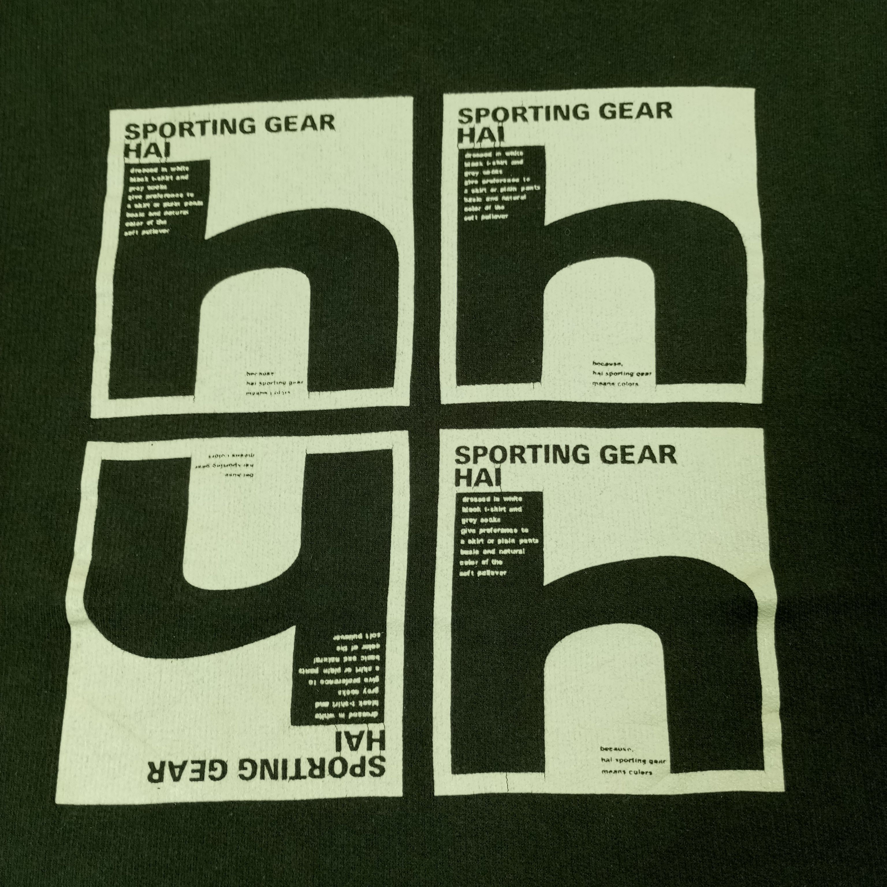 Hai Sporting Gear Hai Sporting Gear by Issey Miyake Designer Tshirt c249n28 Size US L / EU 52-54 / 3 - 2 Thumbnail