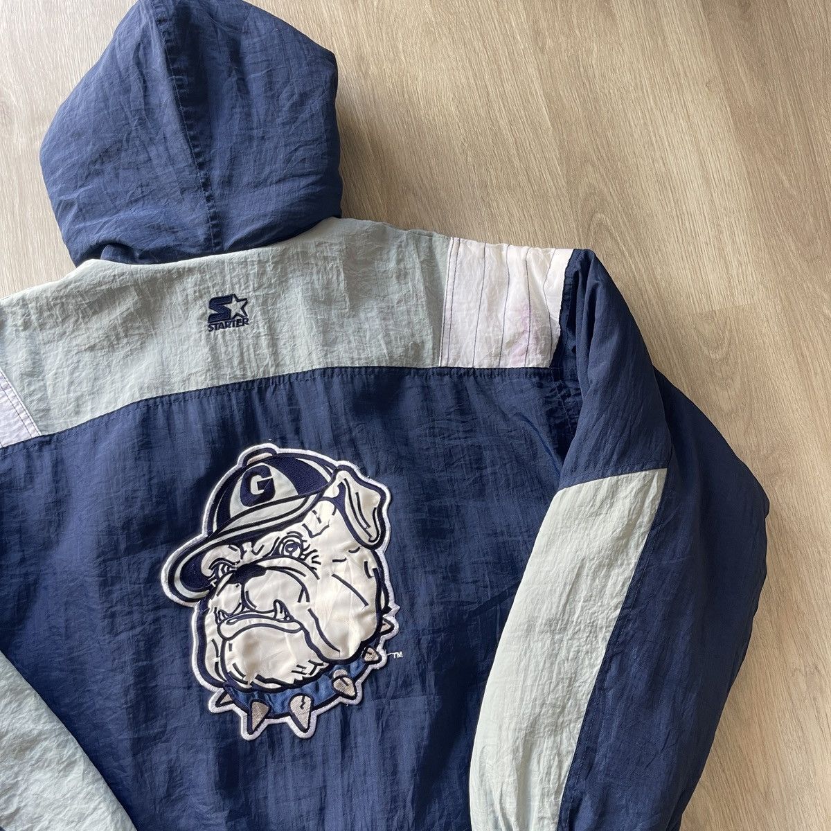 Starter × Vintage Vintage 90s Georgetown Starter Size US L / EU 52-54 / 3 - 4 Thumbnail