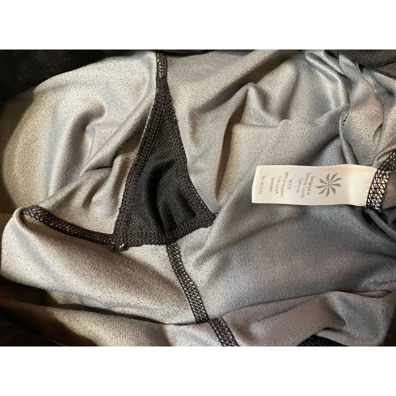 Athleta Athleta Activewear Ombre Black & Gray Workout Leggings Med Size 29" - 9 Thumbnail