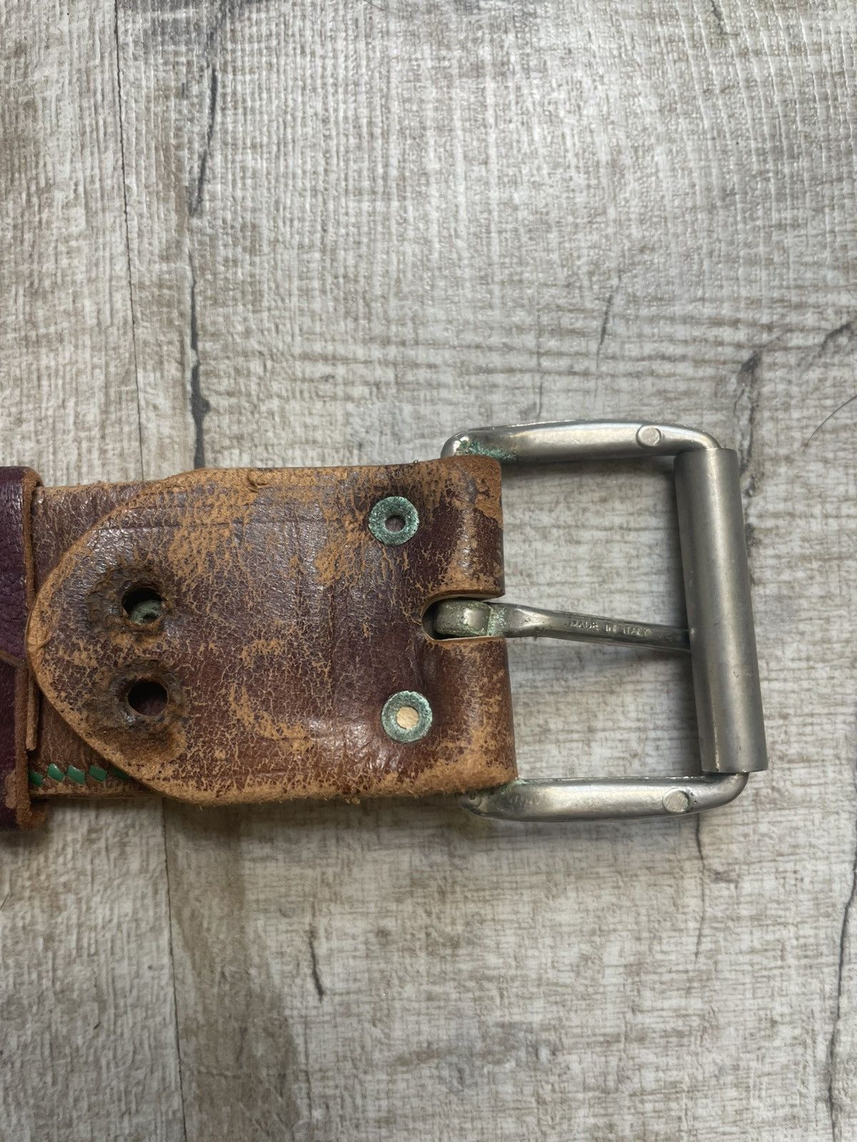 CABANE de ZUCCa Vintage Cabane De Zucca belt Size 26 - 8 Thumbnail