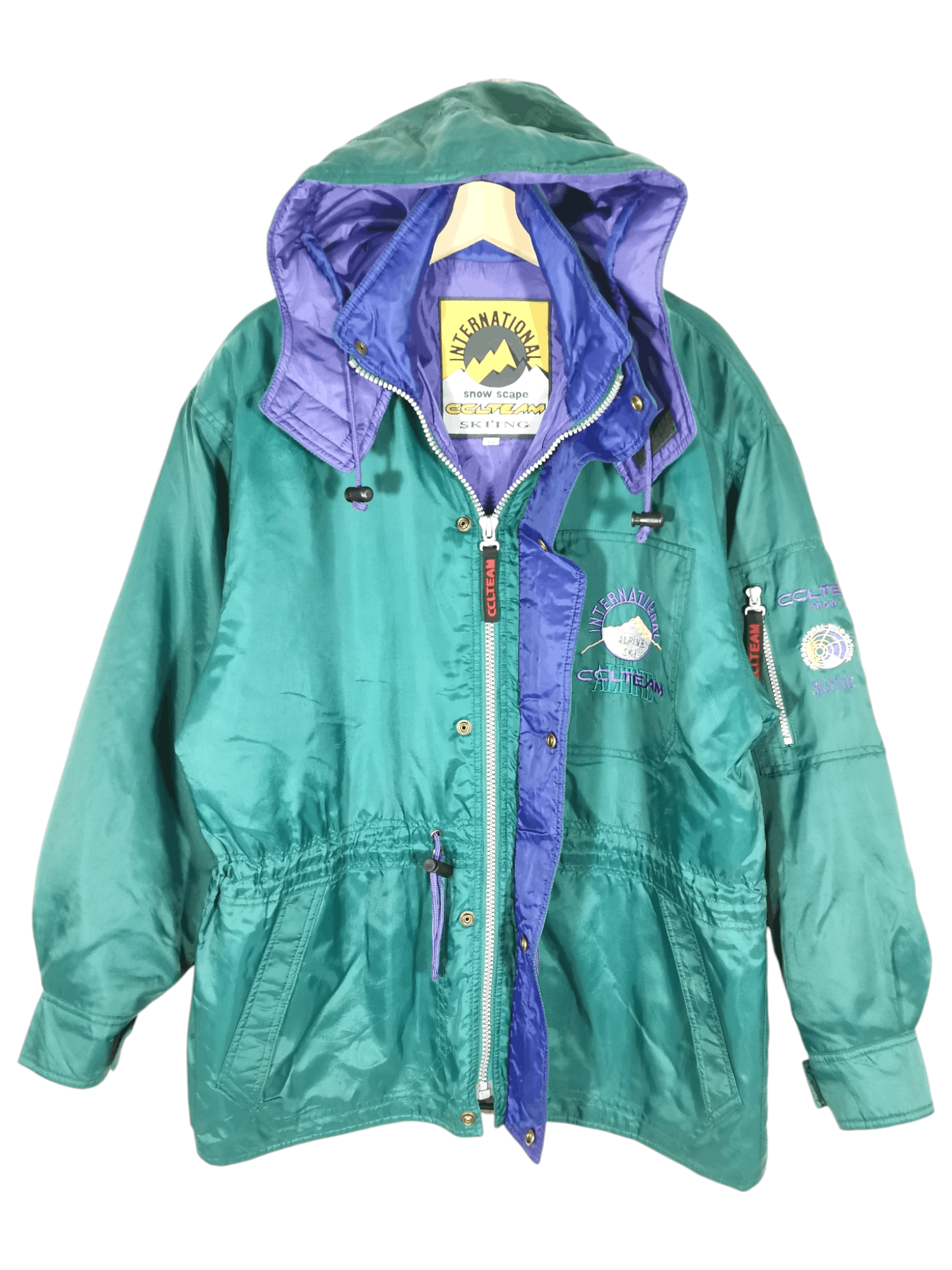 Vintage 90s Ski Snow Board Suit Skiing Sportswear Ski Overalls Size US M / EU 48-50 / 2 - 1 Thumbnail