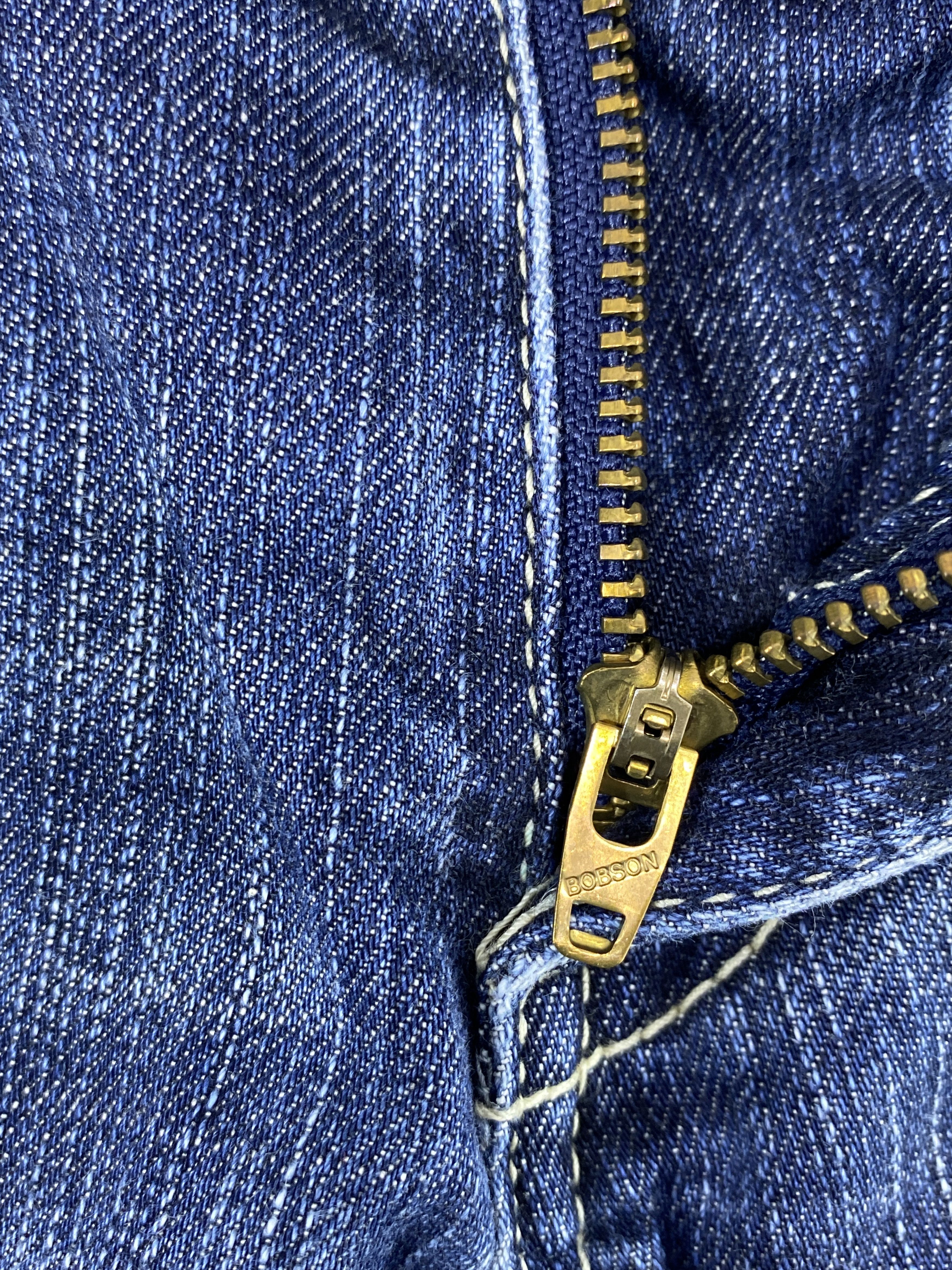Japanese Brand Bobson Bootcut Blue Wash Jeans - J1101 Size 26" / US 2 / IT 38 - 7 Thumbnail