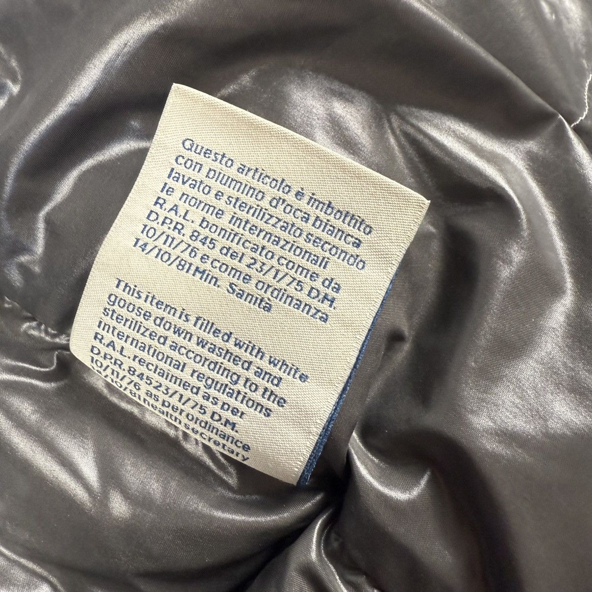 Moncler Moncler Maya Giubbotto Black Lacquer Nylon Down Pufer Jacket Size US L / EU 52-54 / 3 - 12 Thumbnail